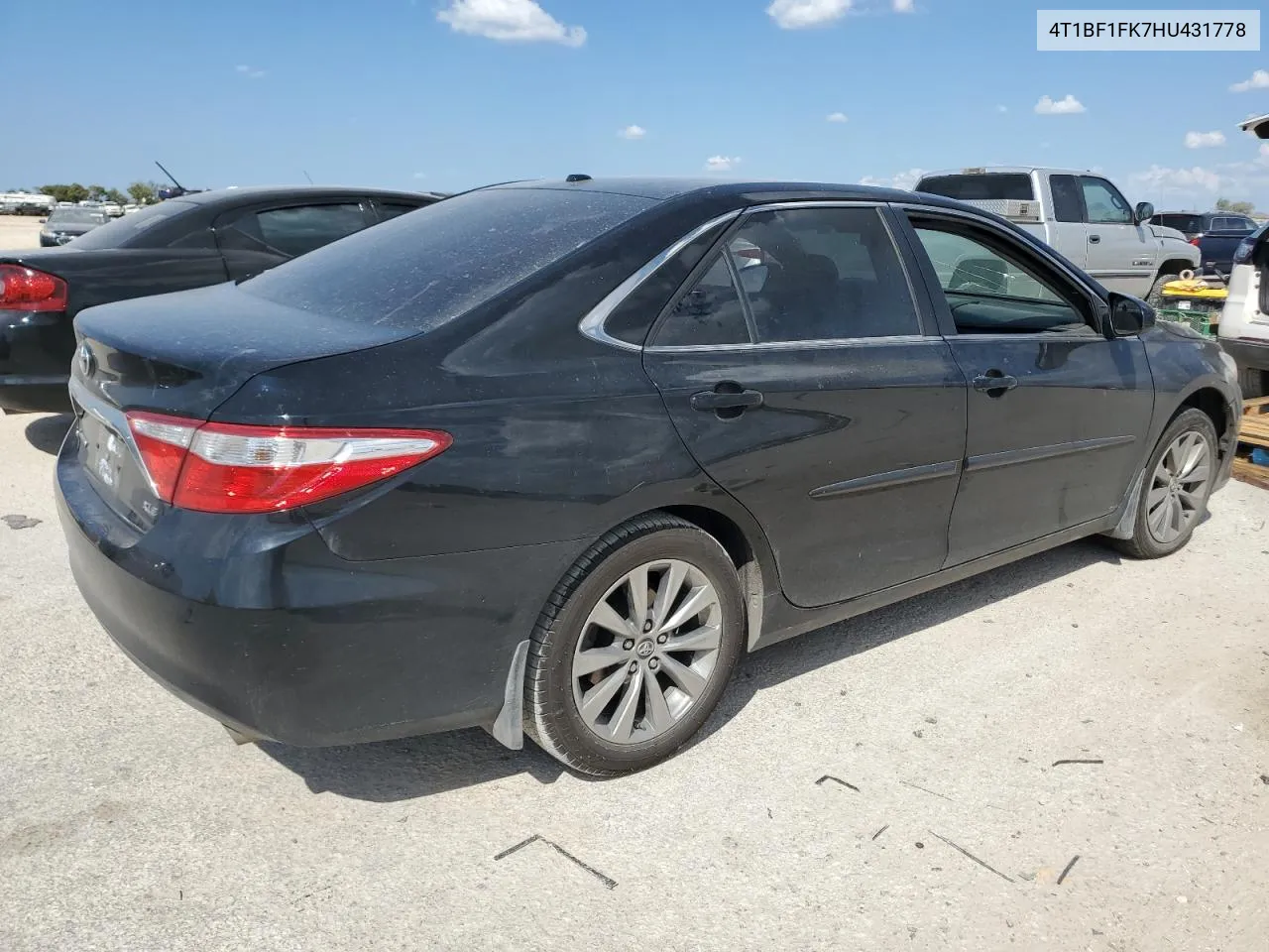 2017 Toyota Camry Le VIN: 4T1BF1FK7HU431778 Lot: 72965604