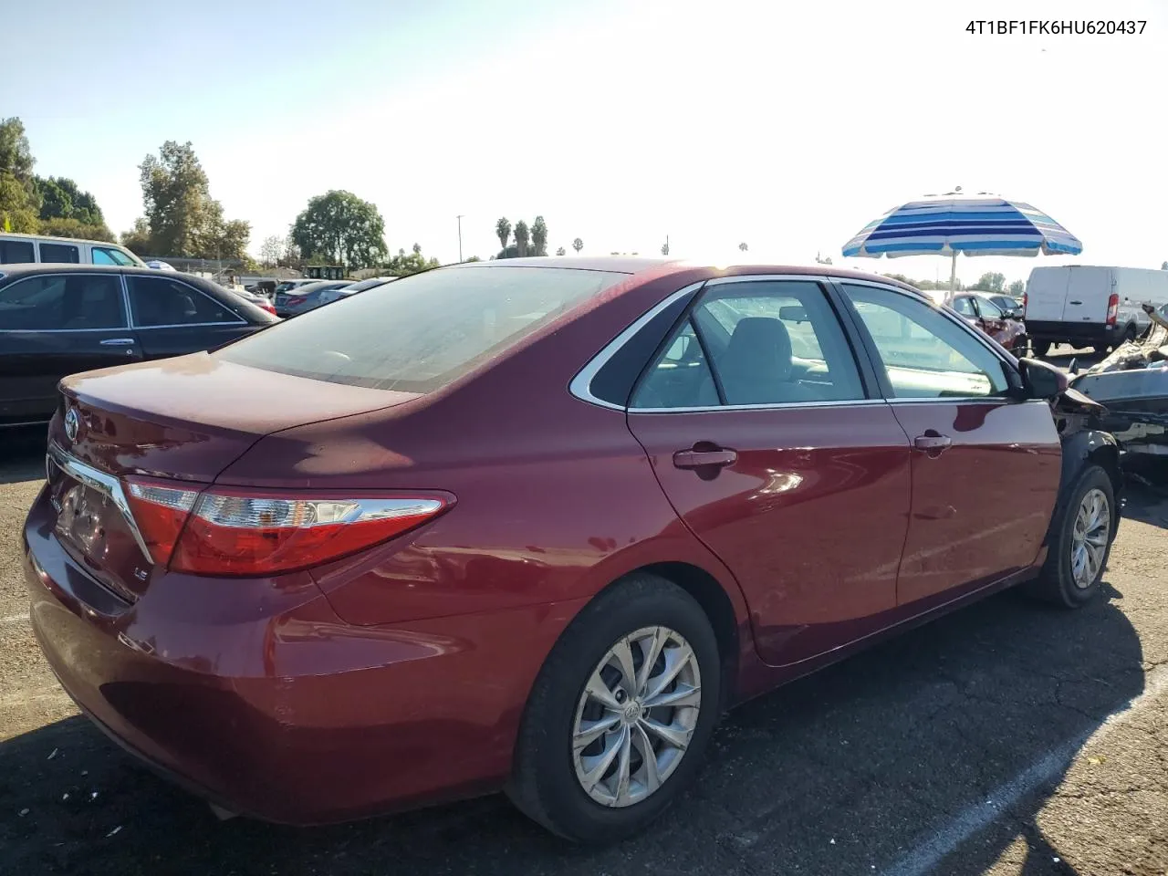 2017 Toyota Camry Le VIN: 4T1BF1FK6HU620437 Lot: 73007324