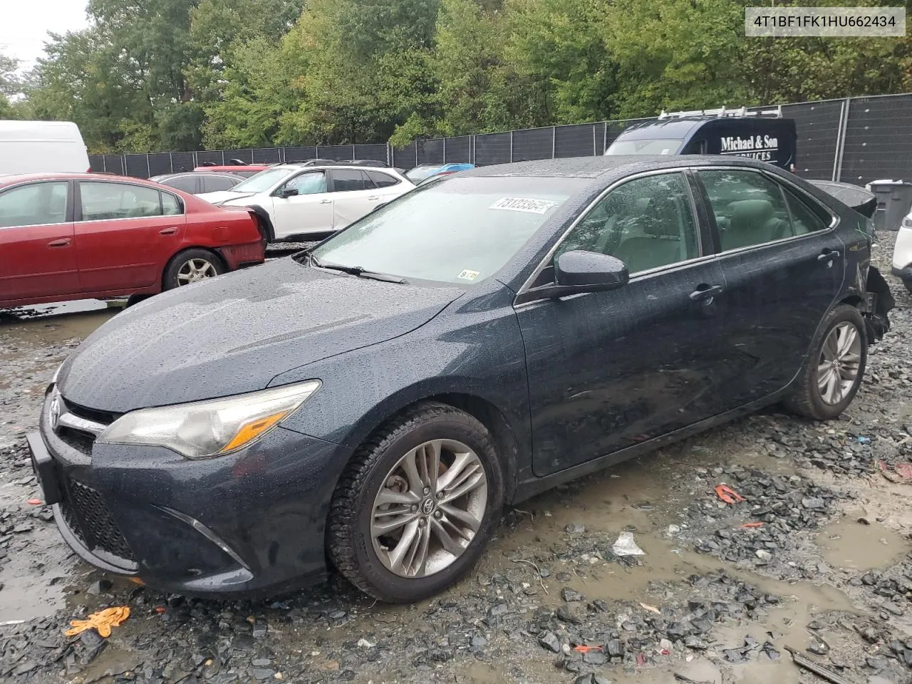 4T1BF1FK1HU662434 2017 Toyota Camry Le