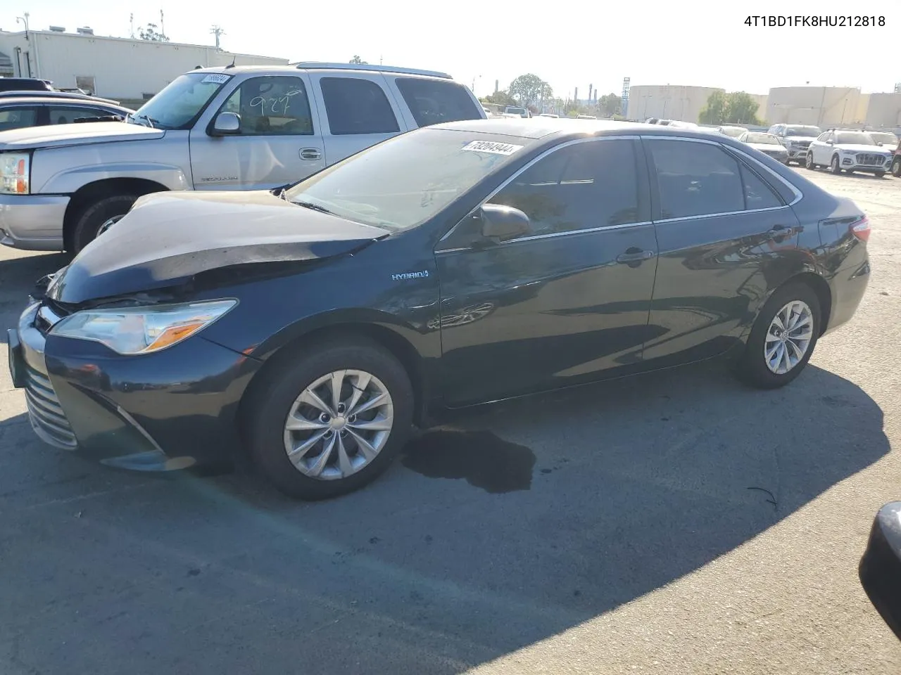 4T1BD1FK8HU212818 2017 Toyota Camry Hybrid