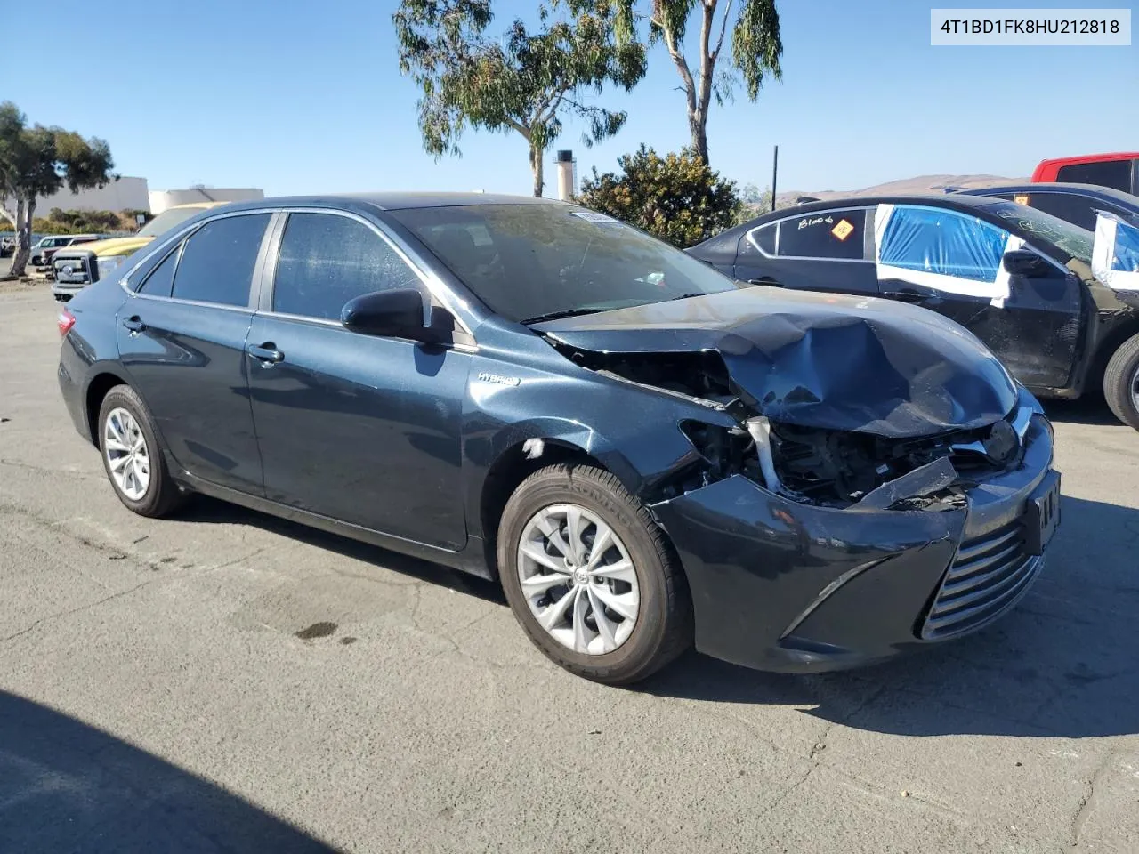 2017 Toyota Camry Hybrid VIN: 4T1BD1FK8HU212818 Lot: 73204944