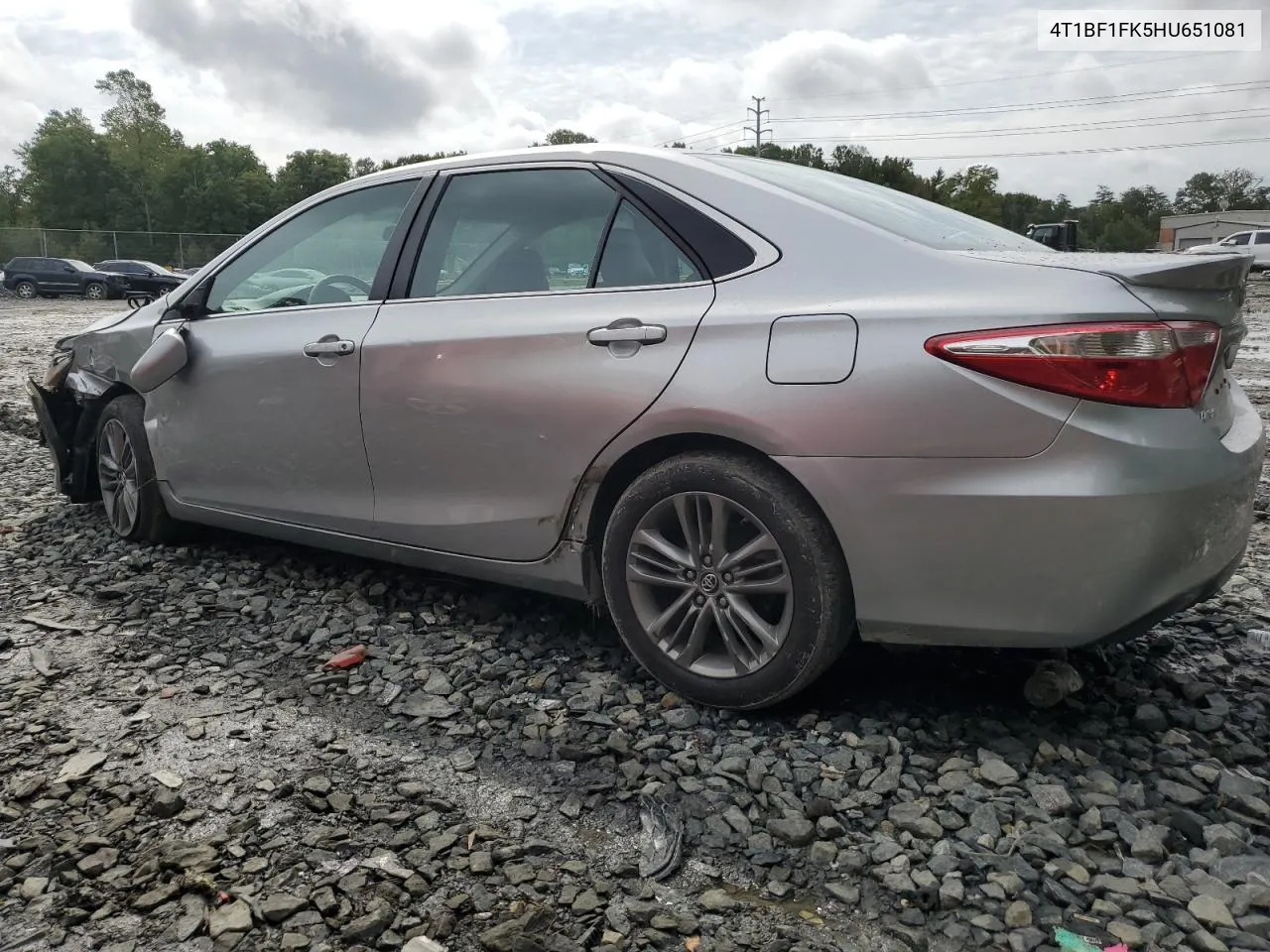 2017 Toyota Camry Le VIN: 4T1BF1FK5HU651081 Lot: 73222334