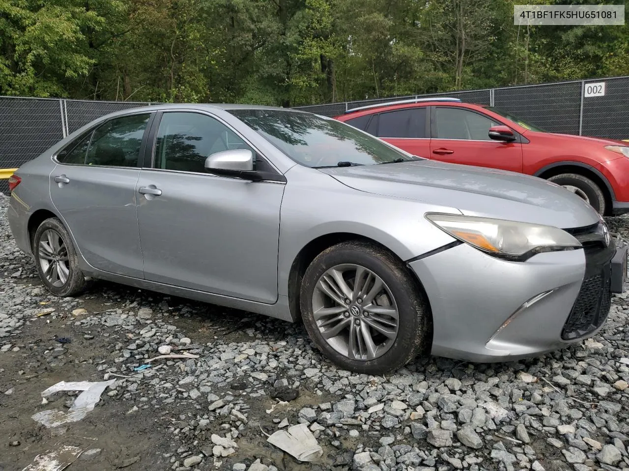 2017 Toyota Camry Le VIN: 4T1BF1FK5HU651081 Lot: 73222334