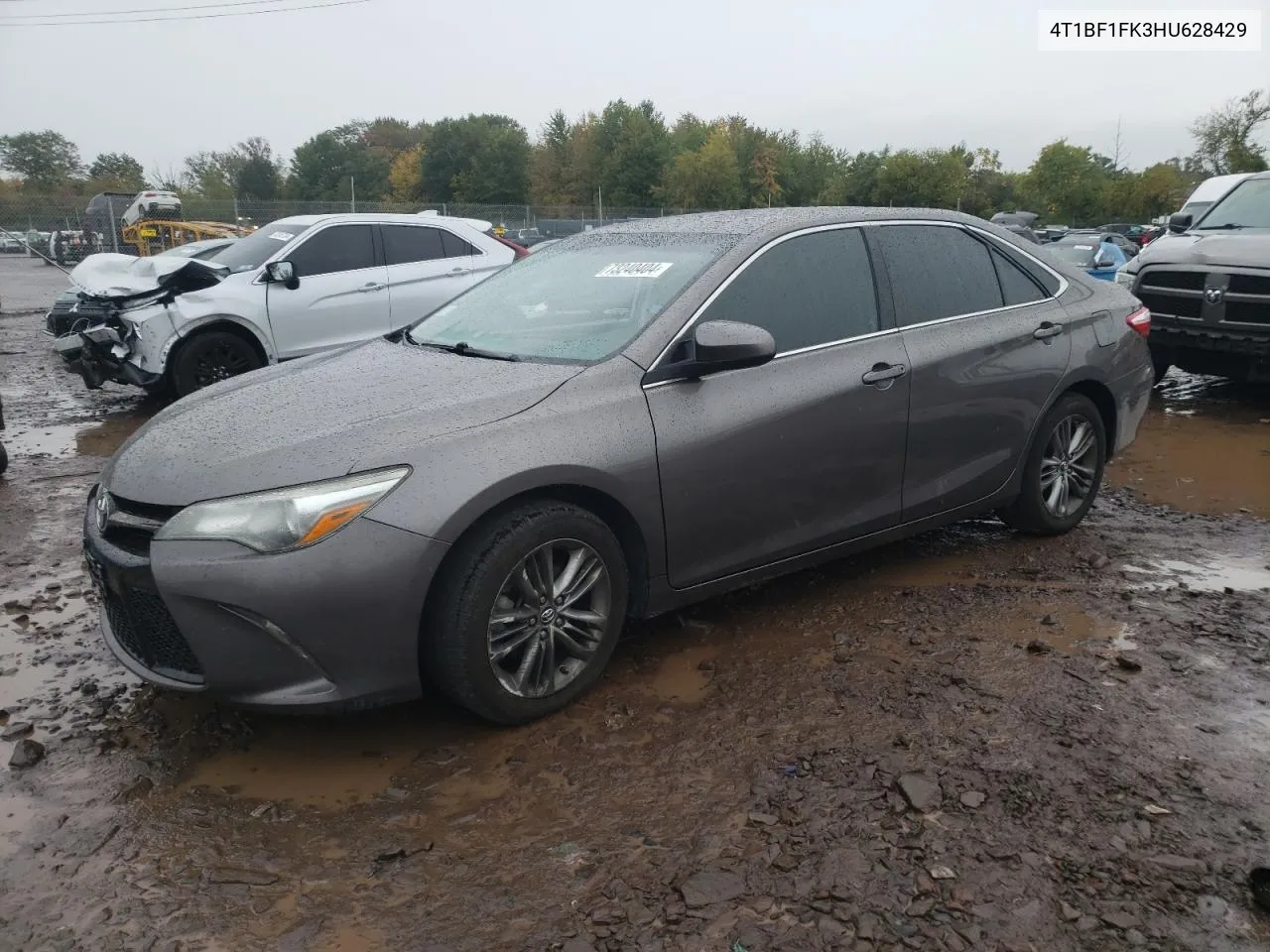 2017 Toyota Camry Le VIN: 4T1BF1FK3HU628429 Lot: 73240404