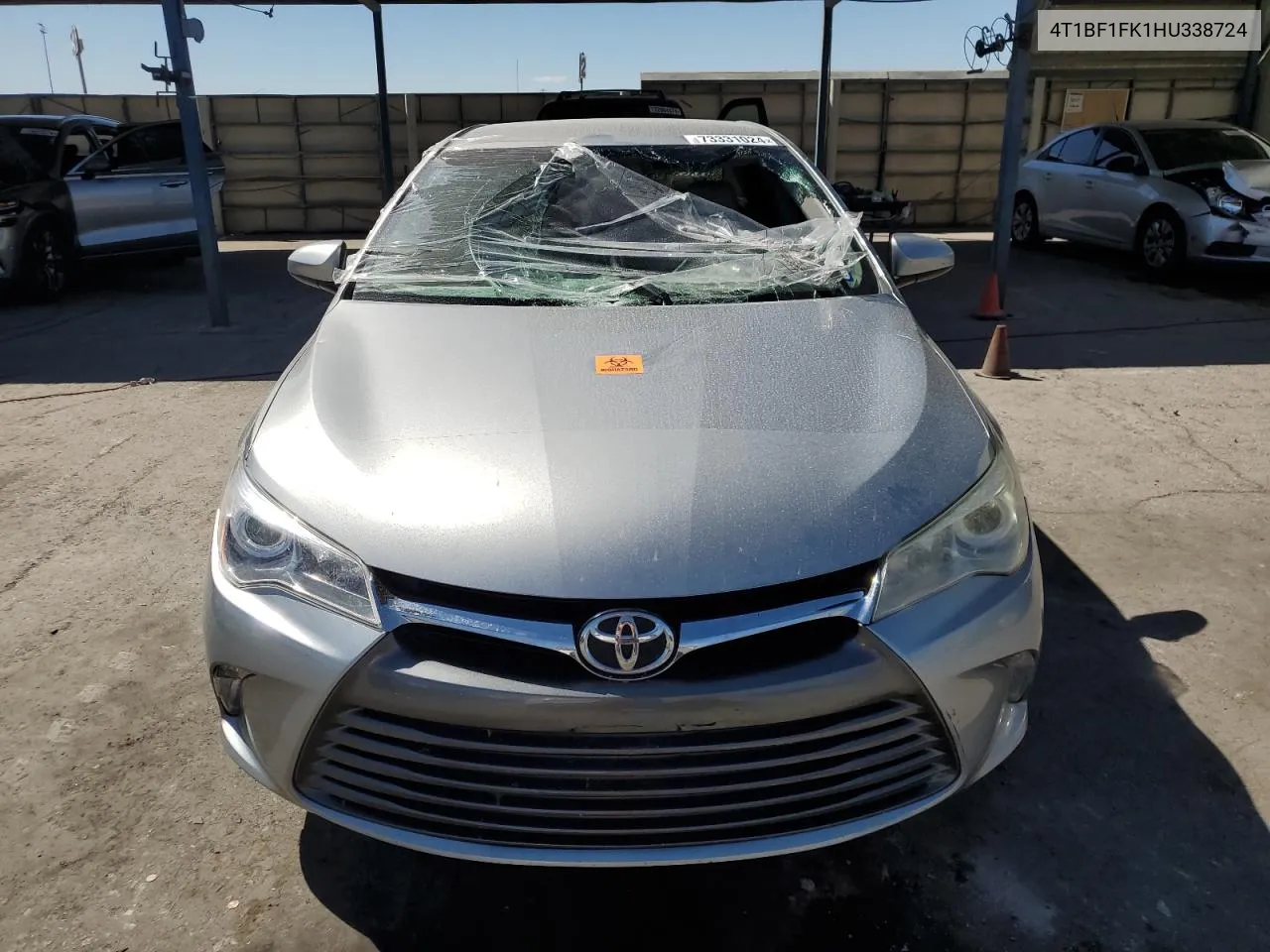 2017 Toyota Camry Le VIN: 4T1BF1FK1HU338724 Lot: 73331024