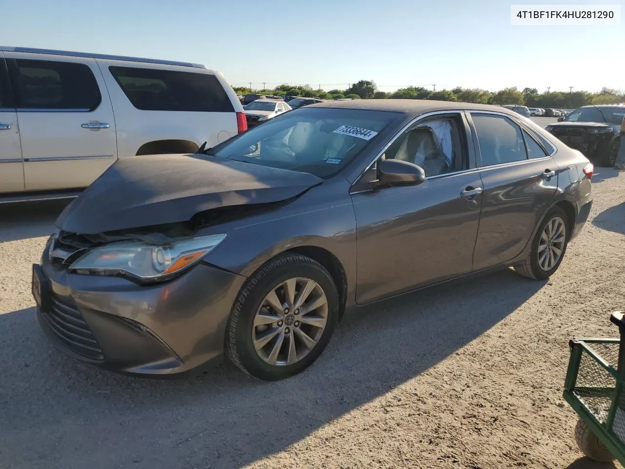 2017 Toyota Camry Le VIN: 4T1BF1FK4HU281290 Lot: 73336644