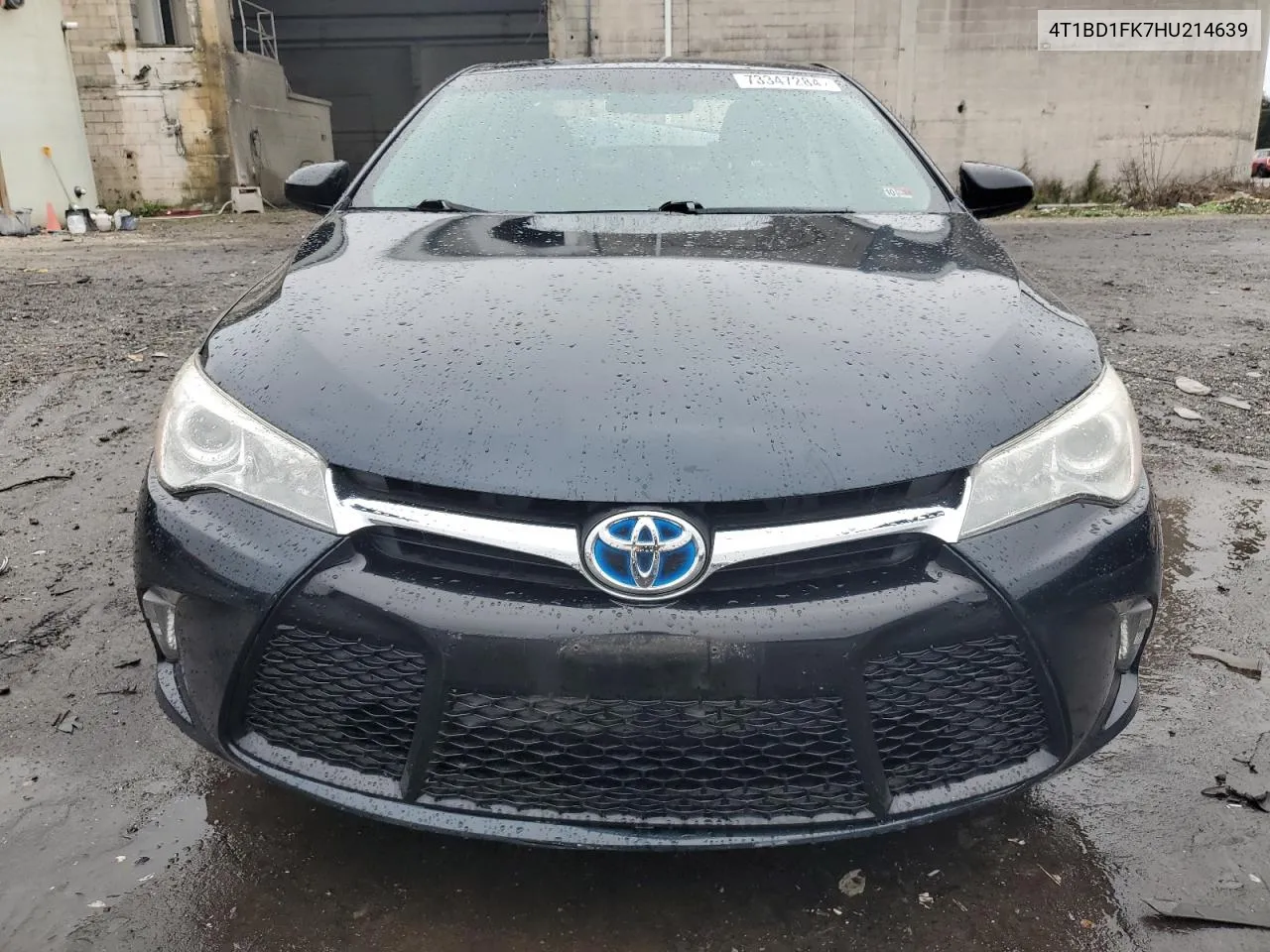 2017 Toyota Camry Hybrid VIN: 4T1BD1FK7HU214639 Lot: 73347284