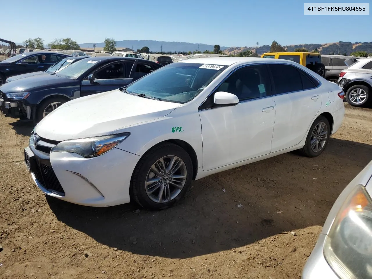 4T1BF1FK5HU804655 2017 Toyota Camry Le