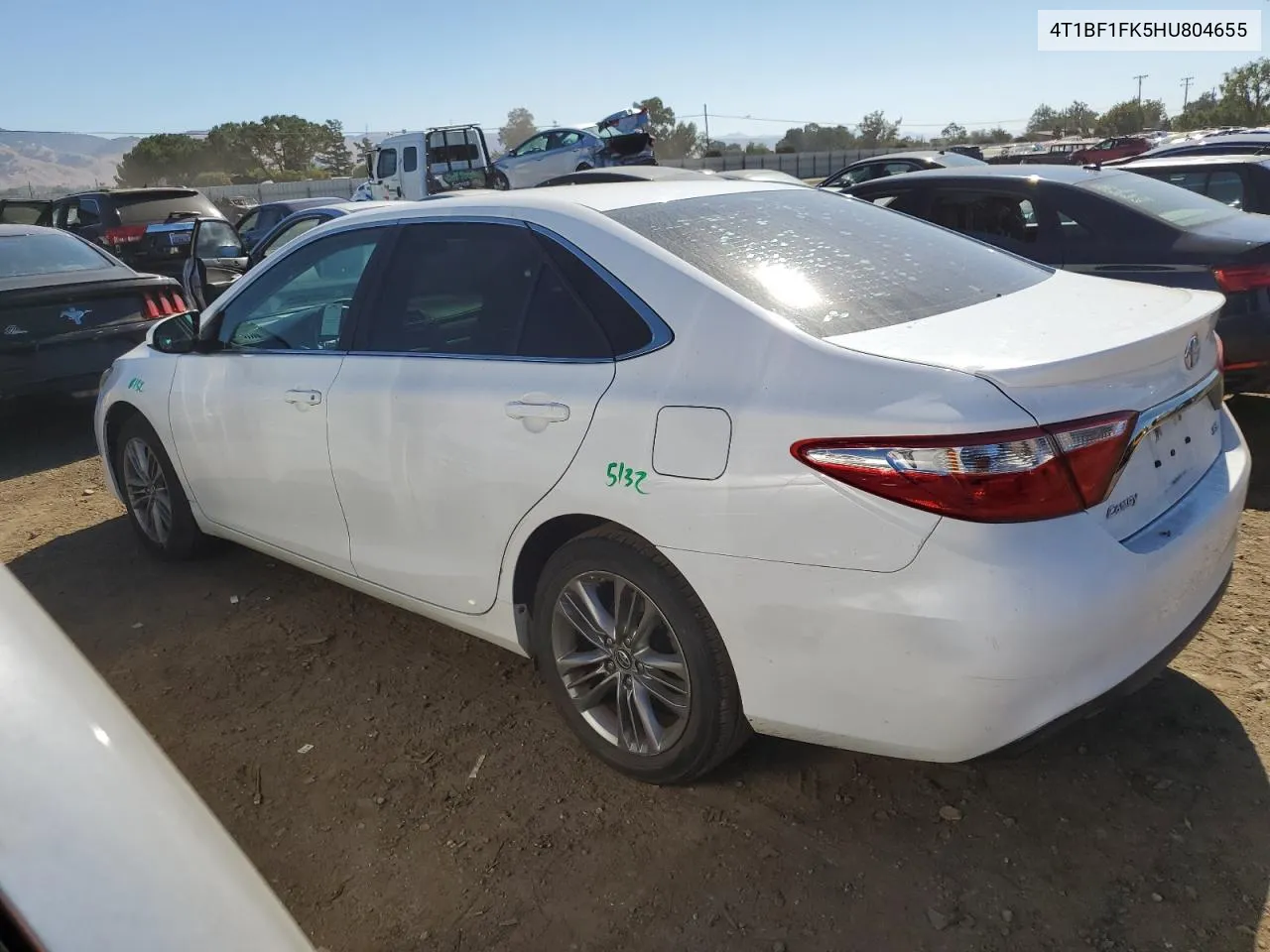 4T1BF1FK5HU804655 2017 Toyota Camry Le