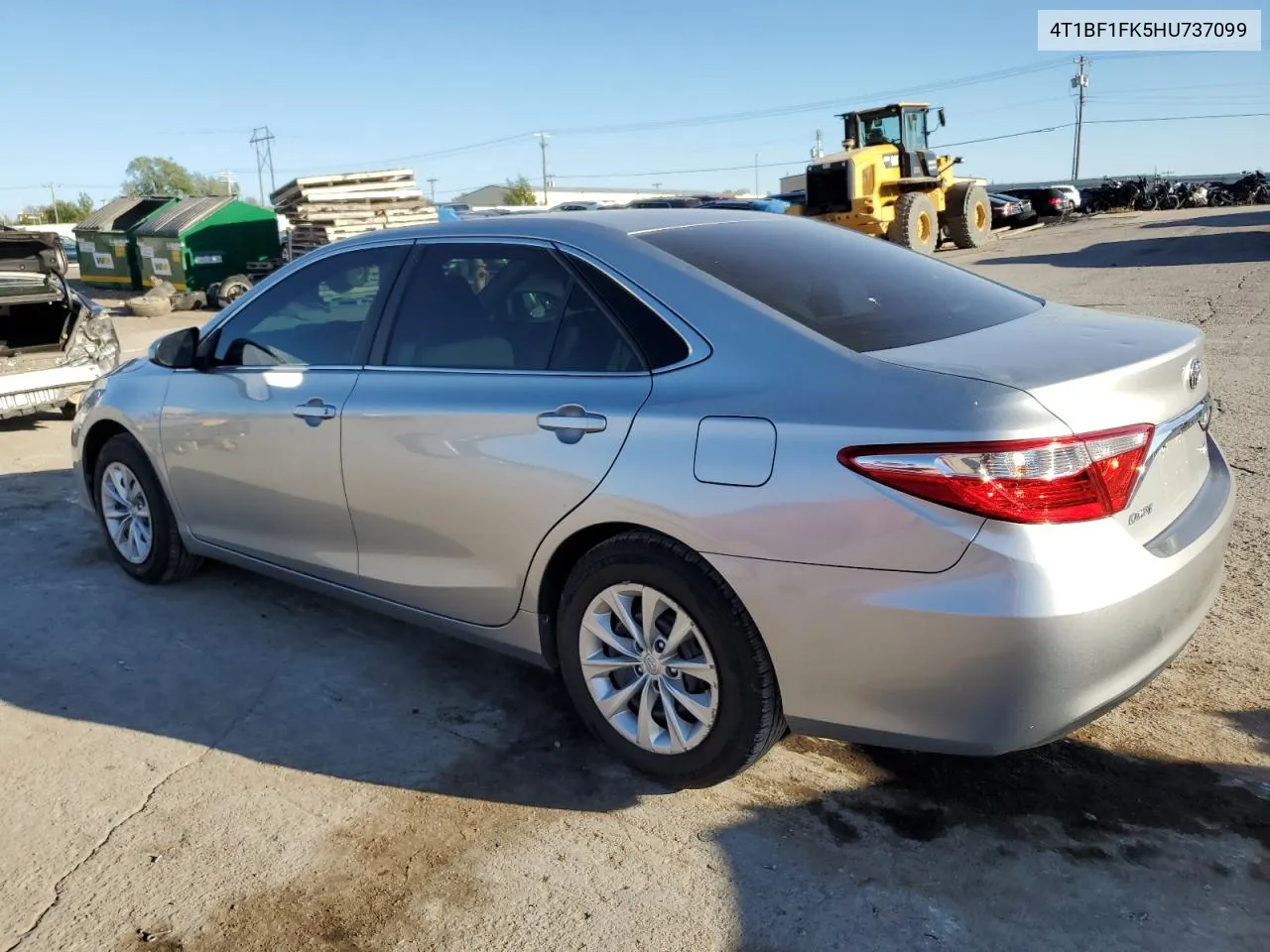 2017 Toyota Camry Le VIN: 4T1BF1FK5HU737099 Lot: 73382494