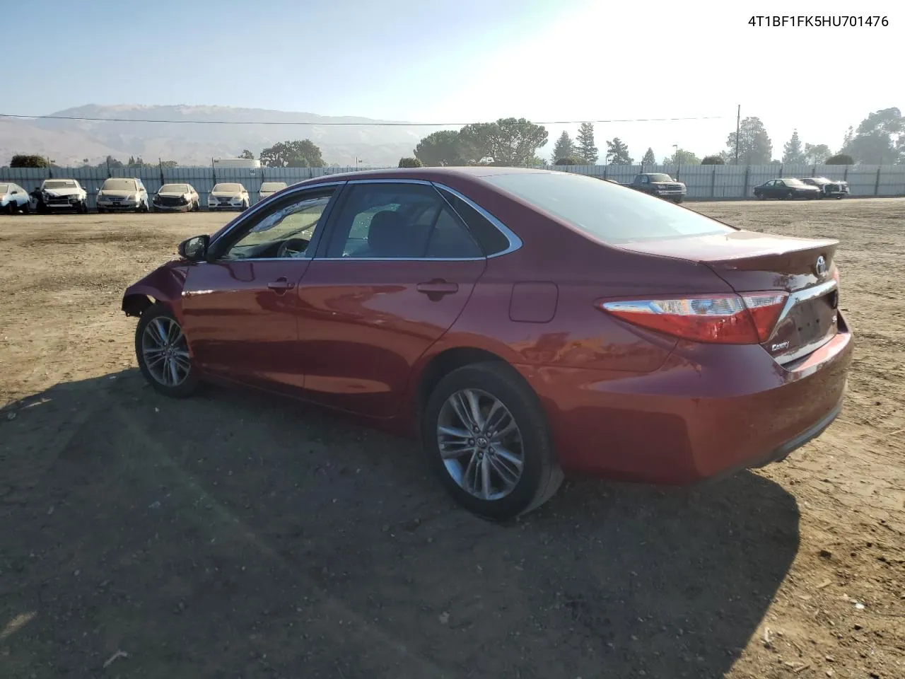 2017 Toyota Camry Le VIN: 4T1BF1FK5HU701476 Lot: 73387904