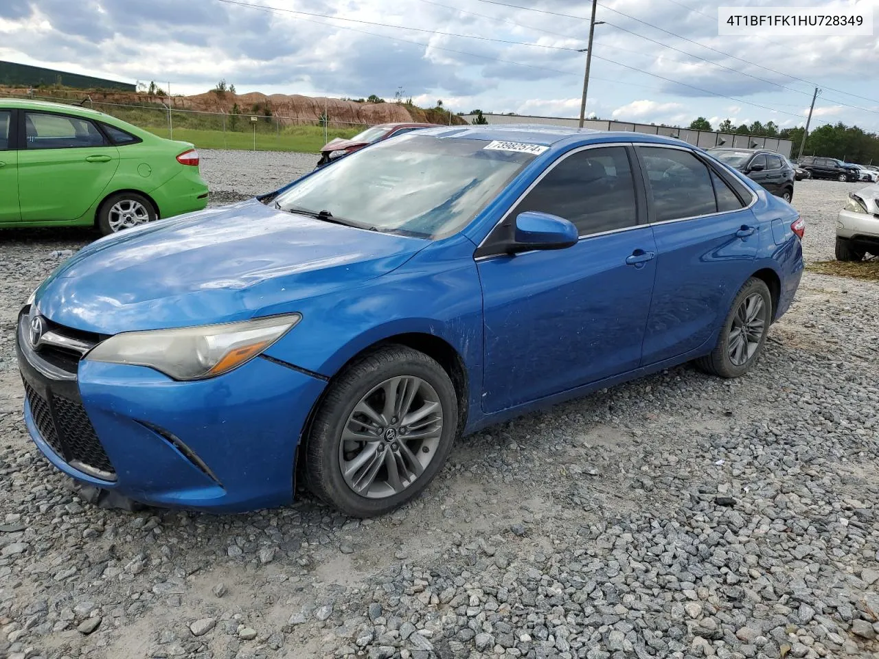 2017 Toyota Camry Le VIN: 4T1BF1FK1HU728349 Lot: 73982574