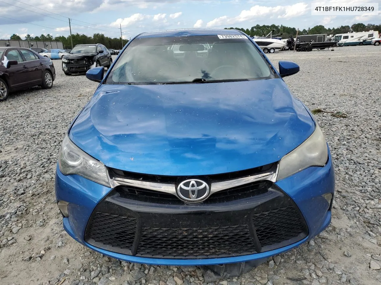 2017 Toyota Camry Le VIN: 4T1BF1FK1HU728349 Lot: 73982574