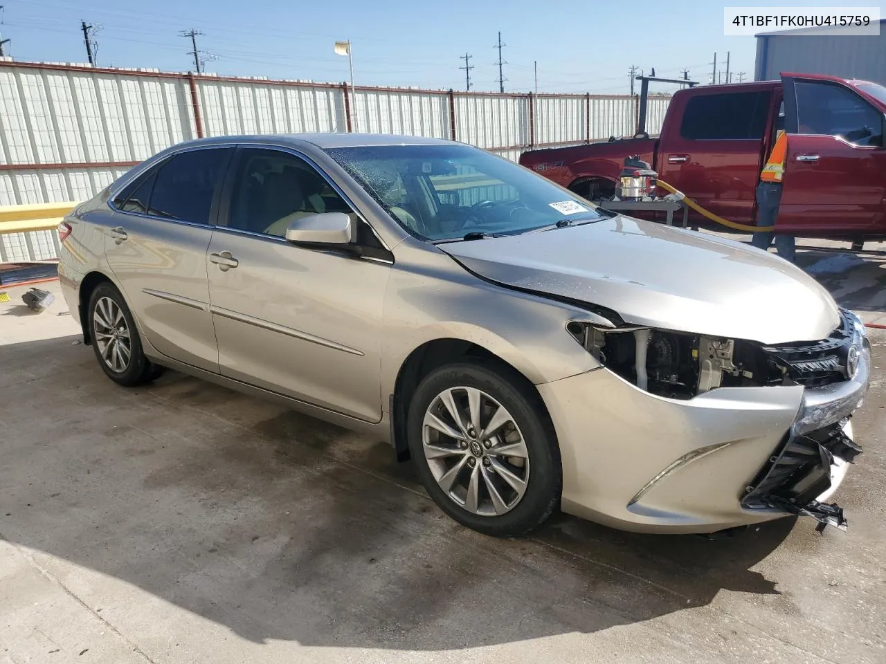 2017 Toyota Camry Le VIN: 4T1BF1FK0HU415759 Lot: 73987654