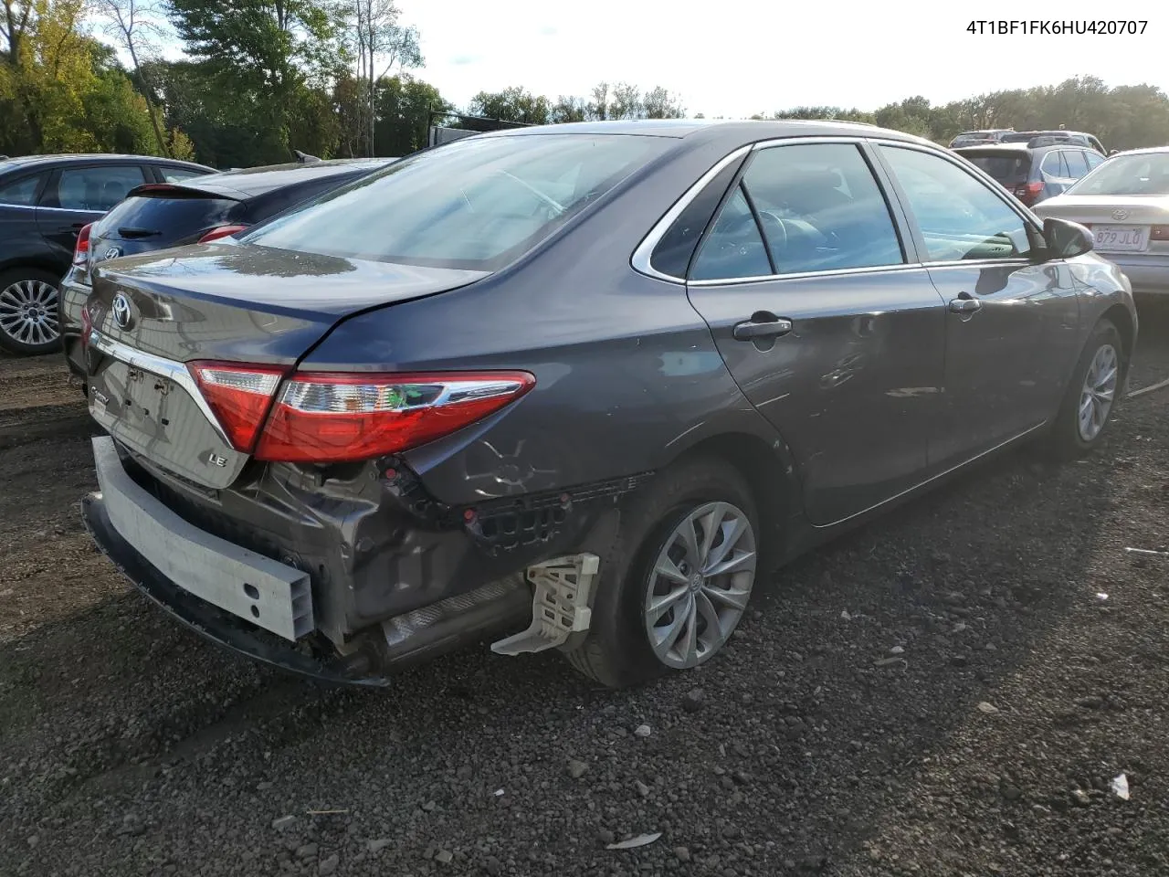 2017 Toyota Camry Le VIN: 4T1BF1FK6HU420707 Lot: 74108044