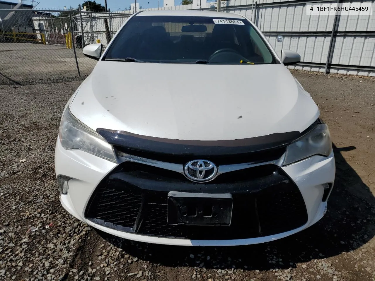 2017 Toyota Camry Le VIN: 4T1BF1FK6HU445459 Lot: 74143654