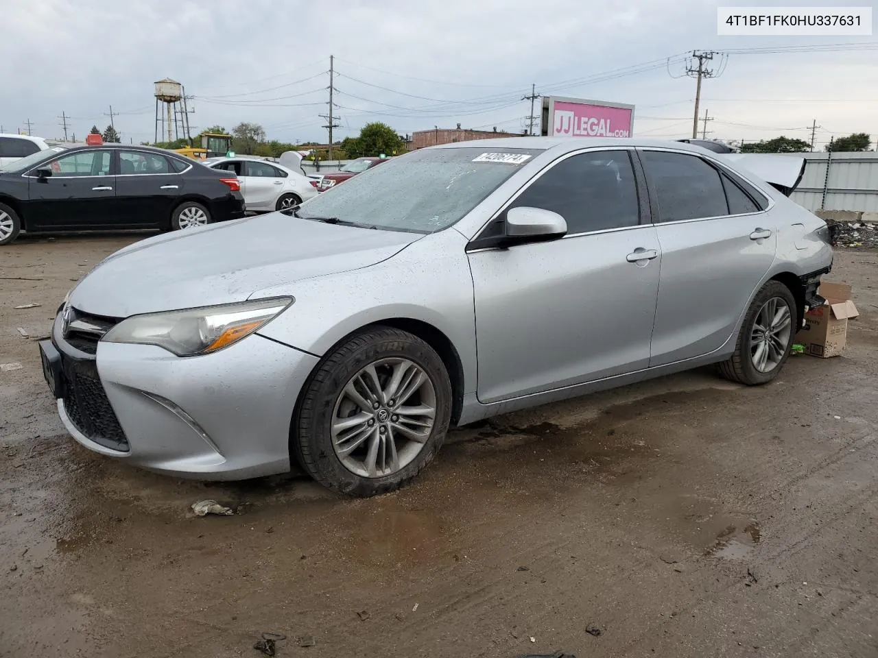 2017 Toyota Camry Le VIN: 4T1BF1FK0HU337631 Lot: 74206774