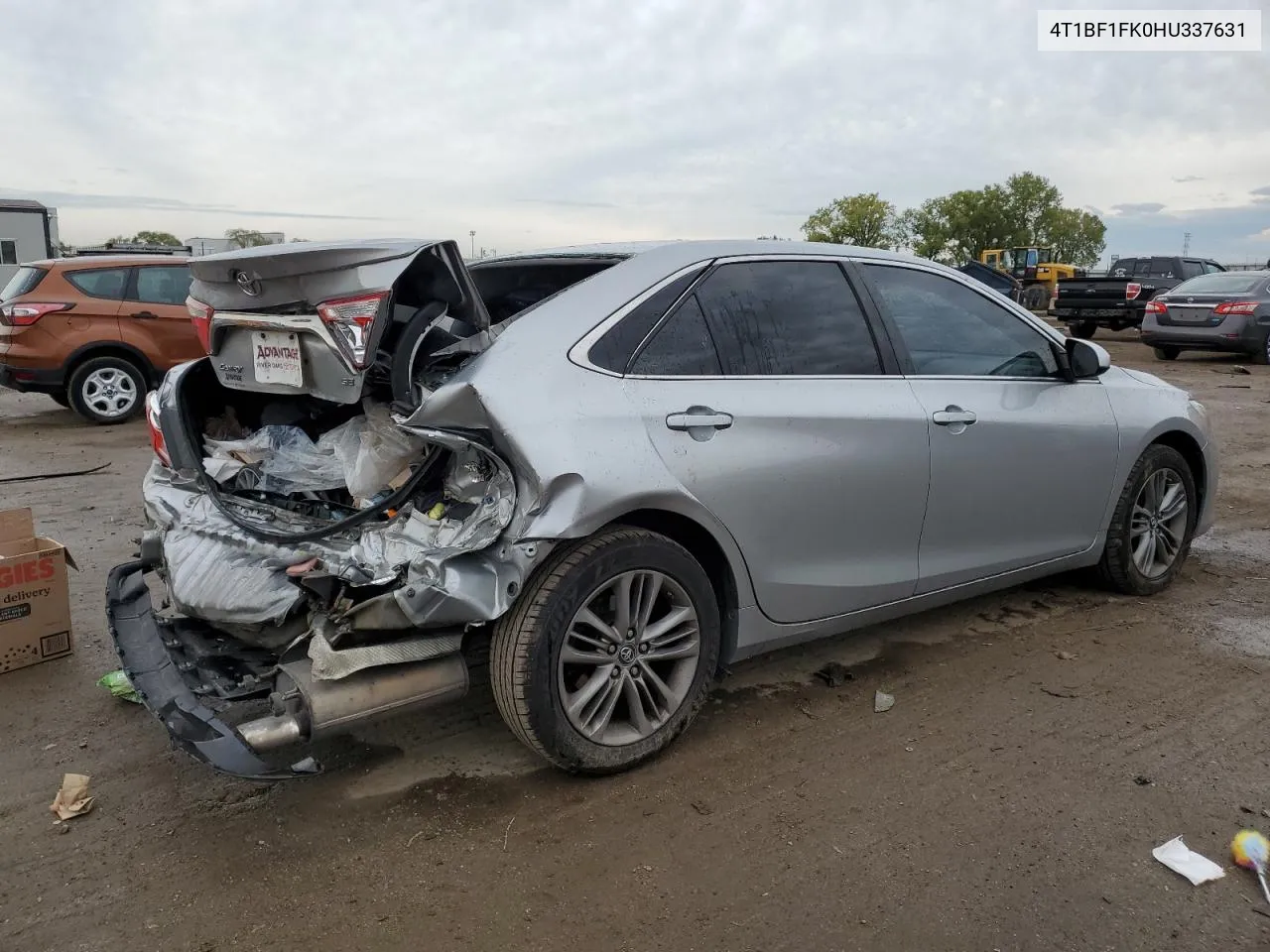 2017 Toyota Camry Le VIN: 4T1BF1FK0HU337631 Lot: 74206774