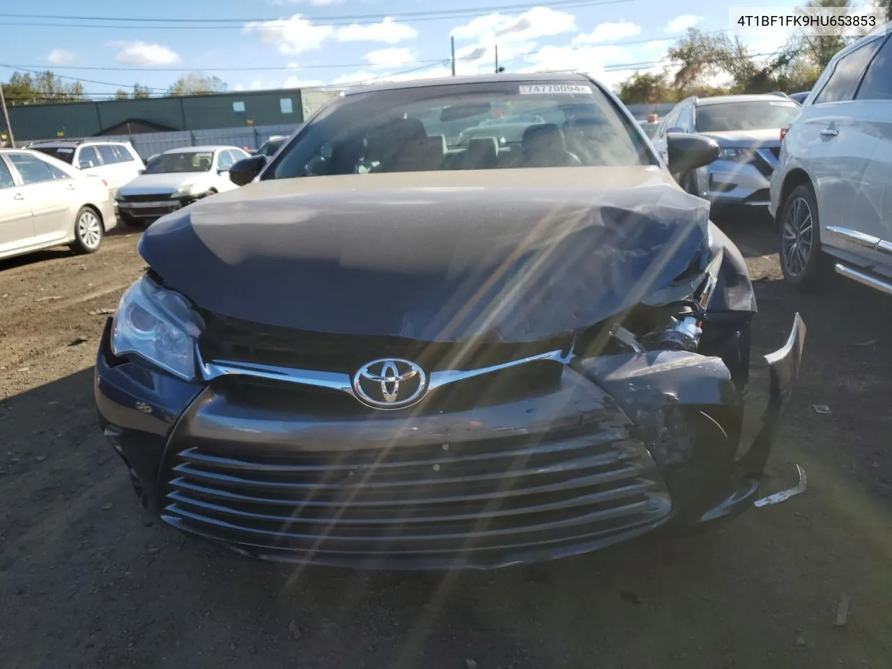 2017 Toyota Camry Le VIN: 4T1BF1FK9HU653853 Lot: 74770094