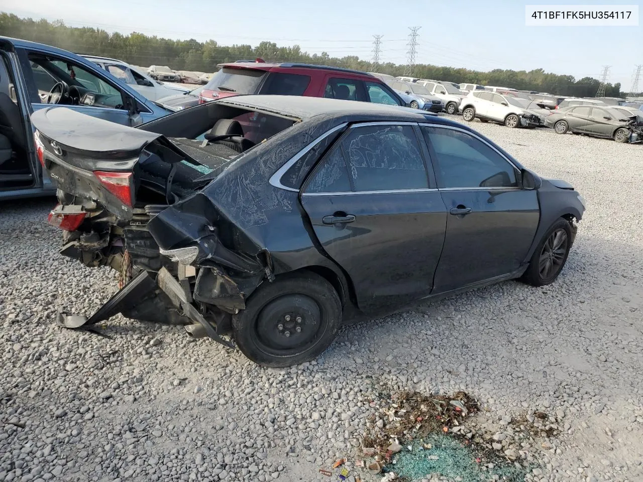 2017 Toyota Camry Le VIN: 4T1BF1FK5HU354117 Lot: 74968994