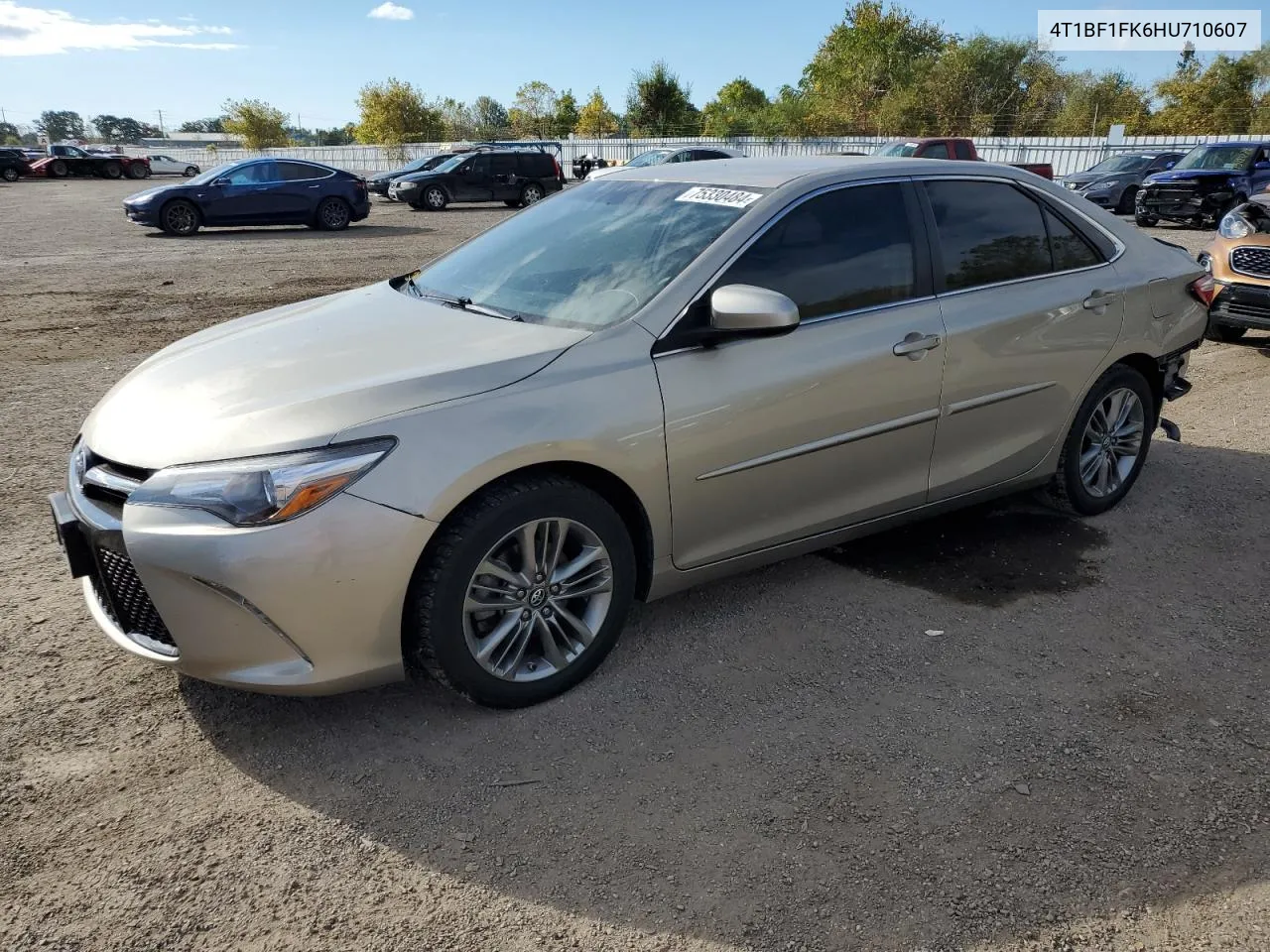 2017 Toyota Camry Le VIN: 4T1BF1FK6HU710607 Lot: 75330484