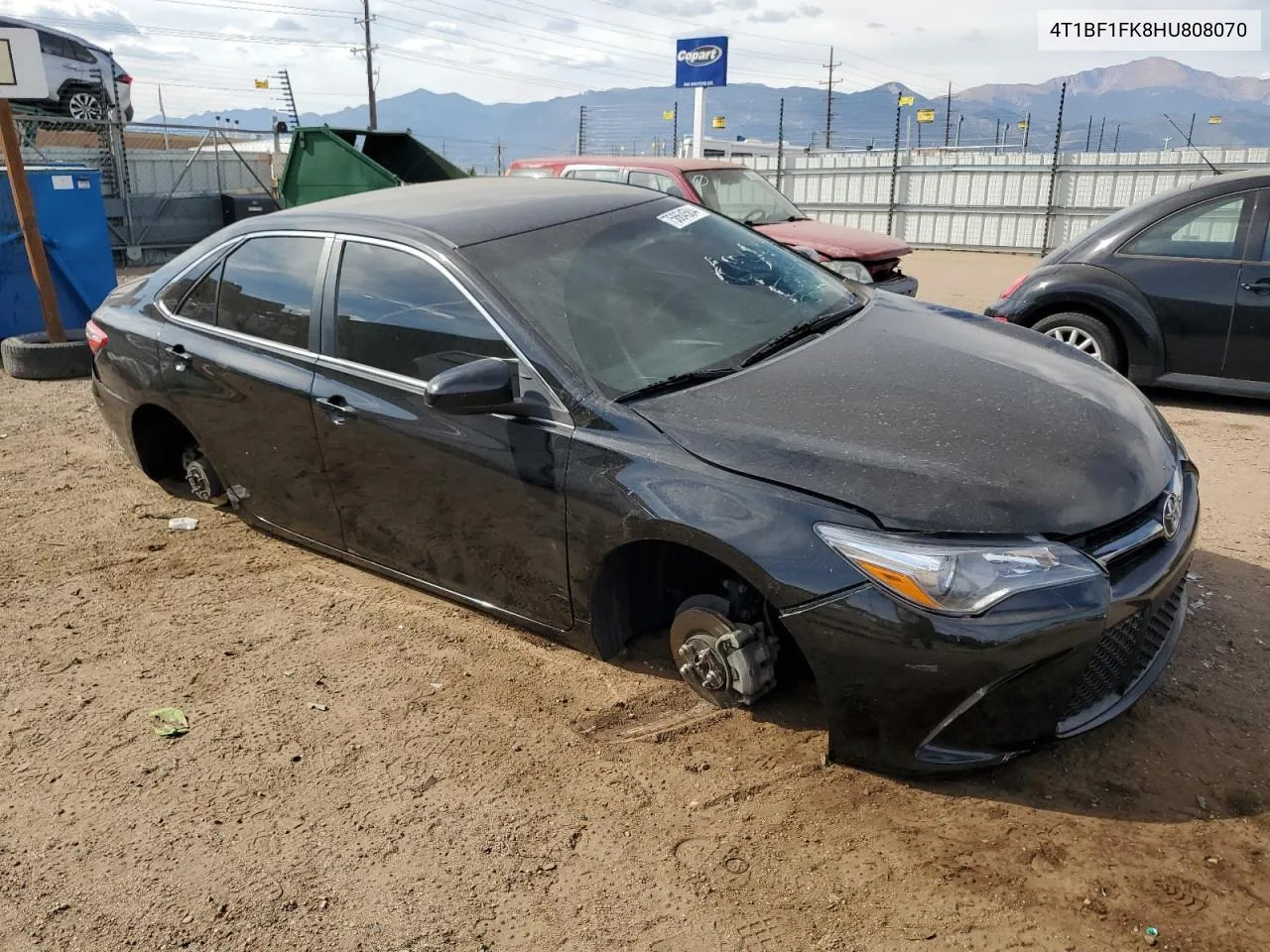 2017 Toyota Camry Le VIN: 4T1BF1FK8HU808070 Lot: 75664584