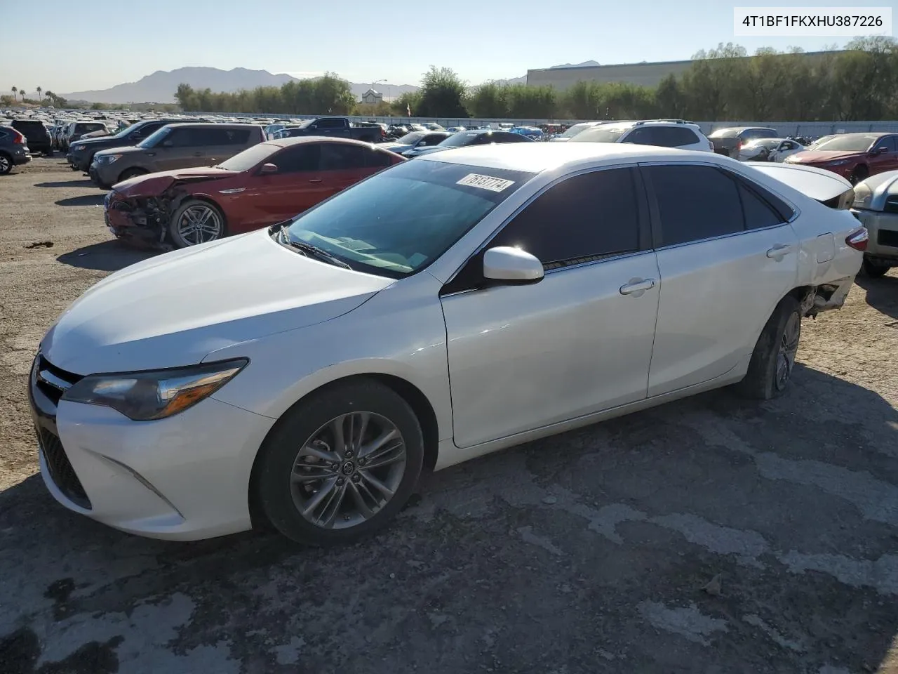 2017 Toyota Camry Le VIN: 4T1BF1FKXHU387226 Lot: 76137774