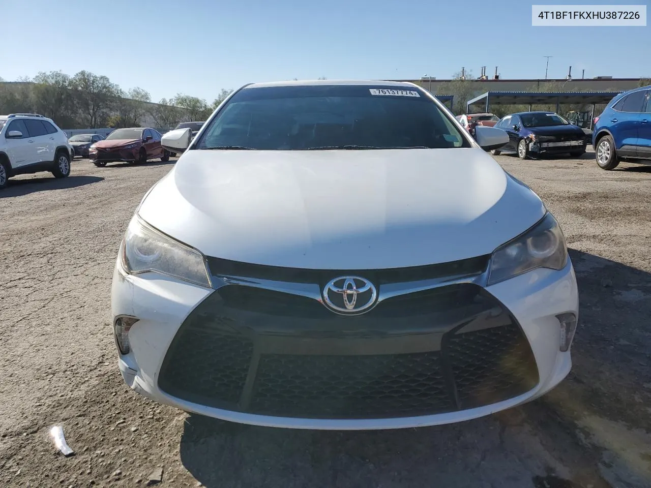 2017 Toyota Camry Le VIN: 4T1BF1FKXHU387226 Lot: 76137774