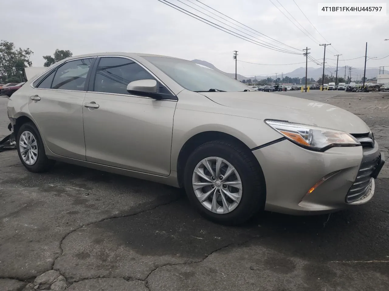 2017 Toyota Camry Le VIN: 4T1BF1FK4HU445797 Lot: 76424214