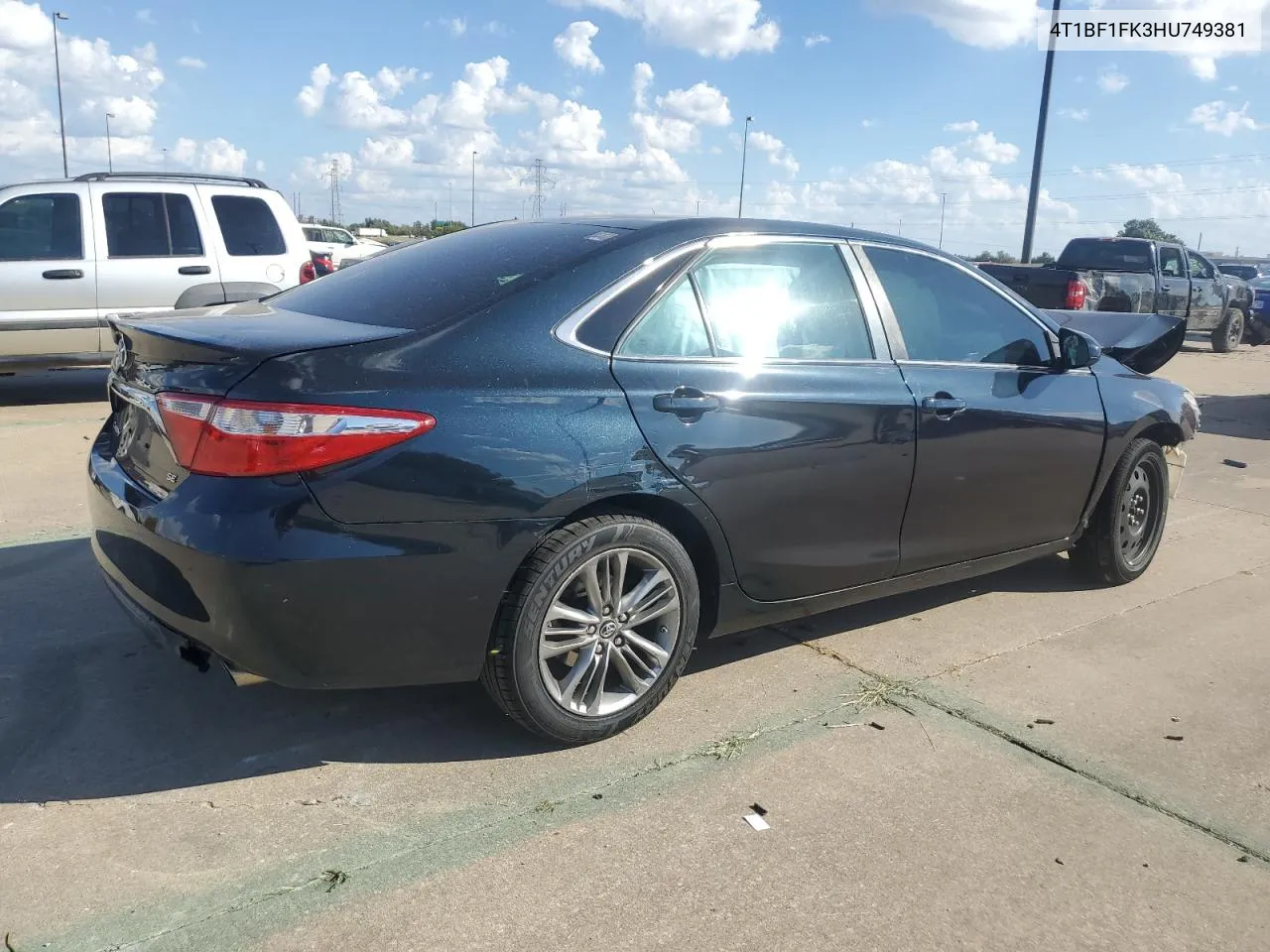 2017 Toyota Camry Le VIN: 4T1BF1FK3HU749381 Lot: 76704324