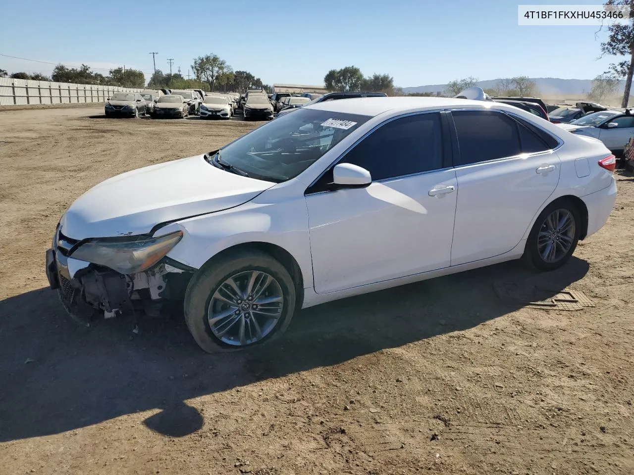 2017 Toyota Camry Le VIN: 4T1BF1FKXHU453466 Lot: 77277484