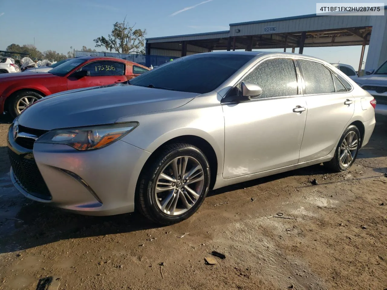 2017 Toyota Camry Le VIN: 4T1BF1FK2HU287475 Lot: 77568254