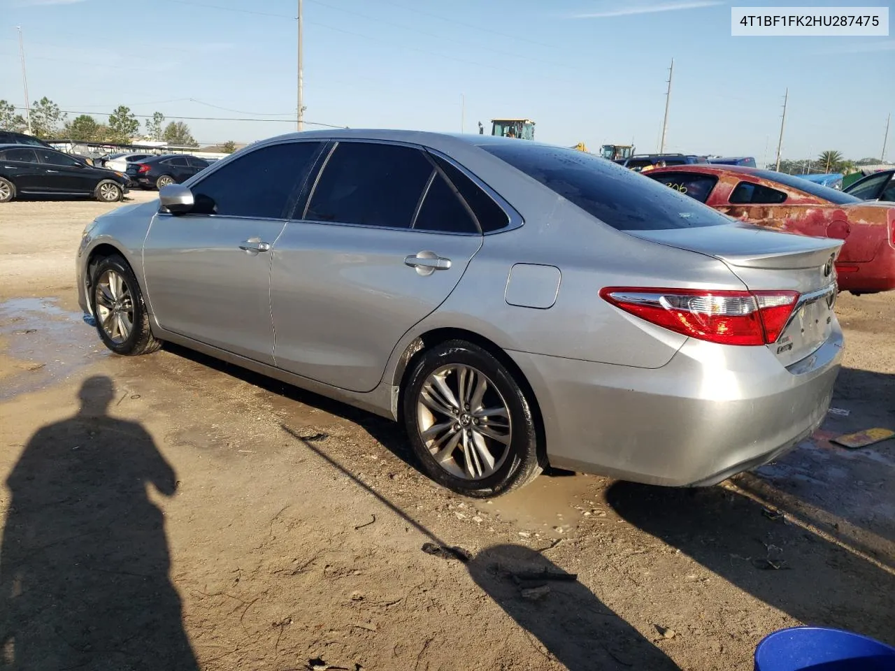 4T1BF1FK2HU287475 2017 Toyota Camry Le