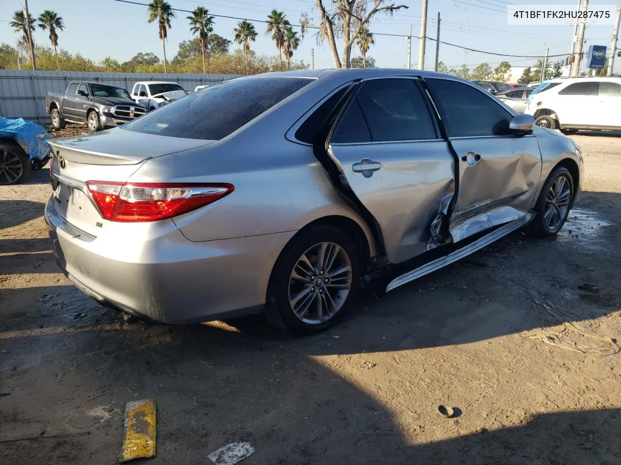 2017 Toyota Camry Le VIN: 4T1BF1FK2HU287475 Lot: 77568254