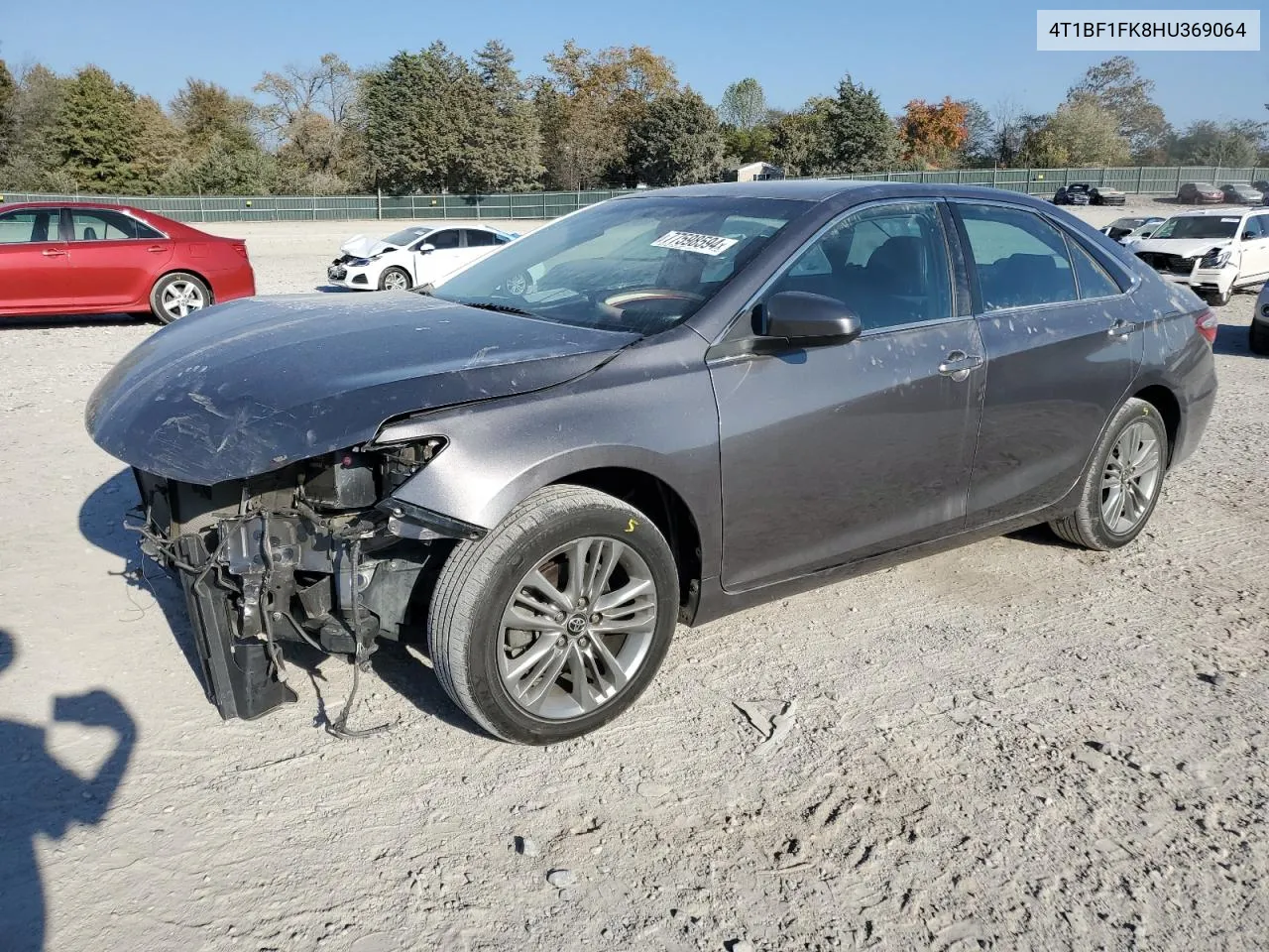 2017 Toyota Camry Le VIN: 4T1BF1FK8HU369064 Lot: 77598594