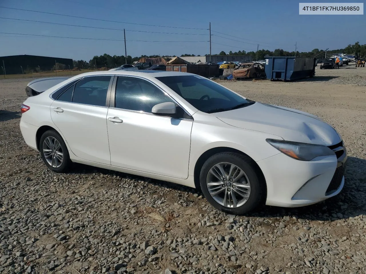 2017 Toyota Camry Le VIN: 4T1BF1FK7HU369850 Lot: 77639714