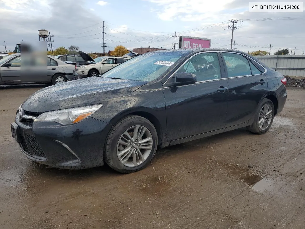 2017 Toyota Camry Le VIN: 4T1BF1FK4HU454208 Lot: 77710934