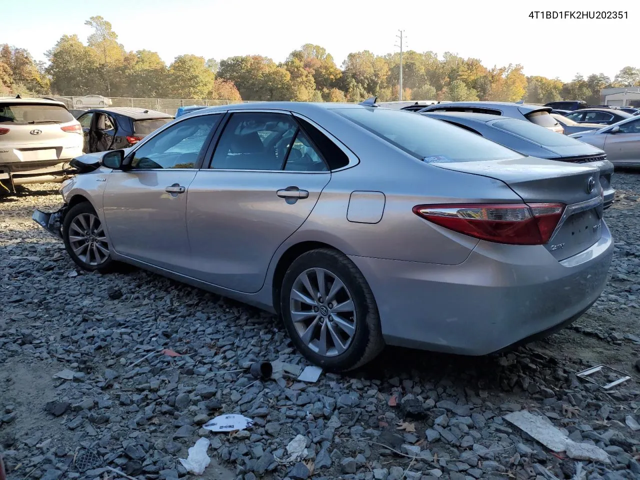 4T1BD1FK2HU202351 2017 Toyota Camry Hybrid