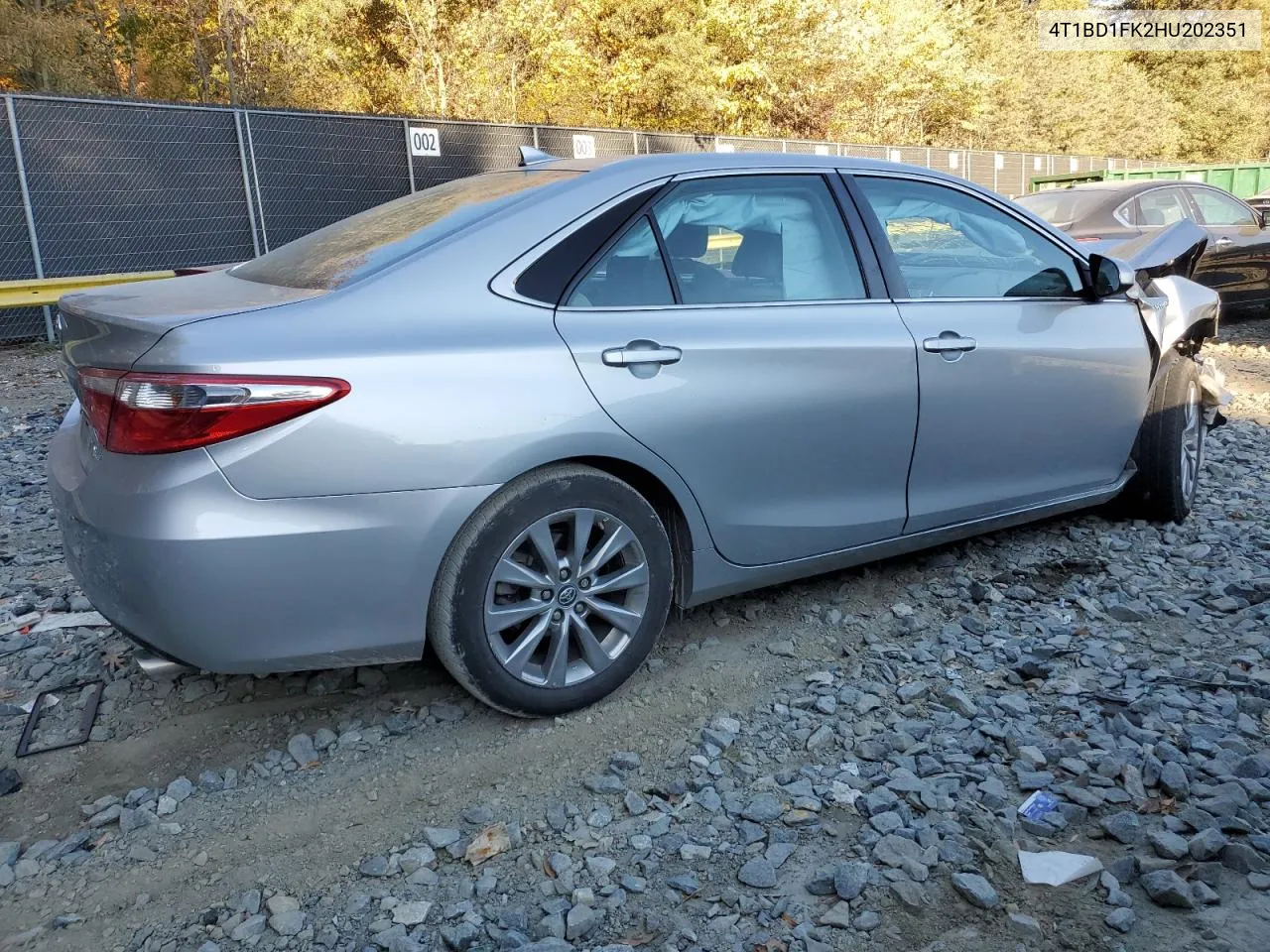 2017 Toyota Camry Hybrid VIN: 4T1BD1FK2HU202351 Lot: 77733374