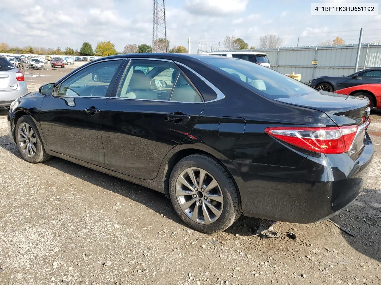 2017 Toyota Camry Le VIN: 4T1BF1FK3HU651192 Lot: 77878864