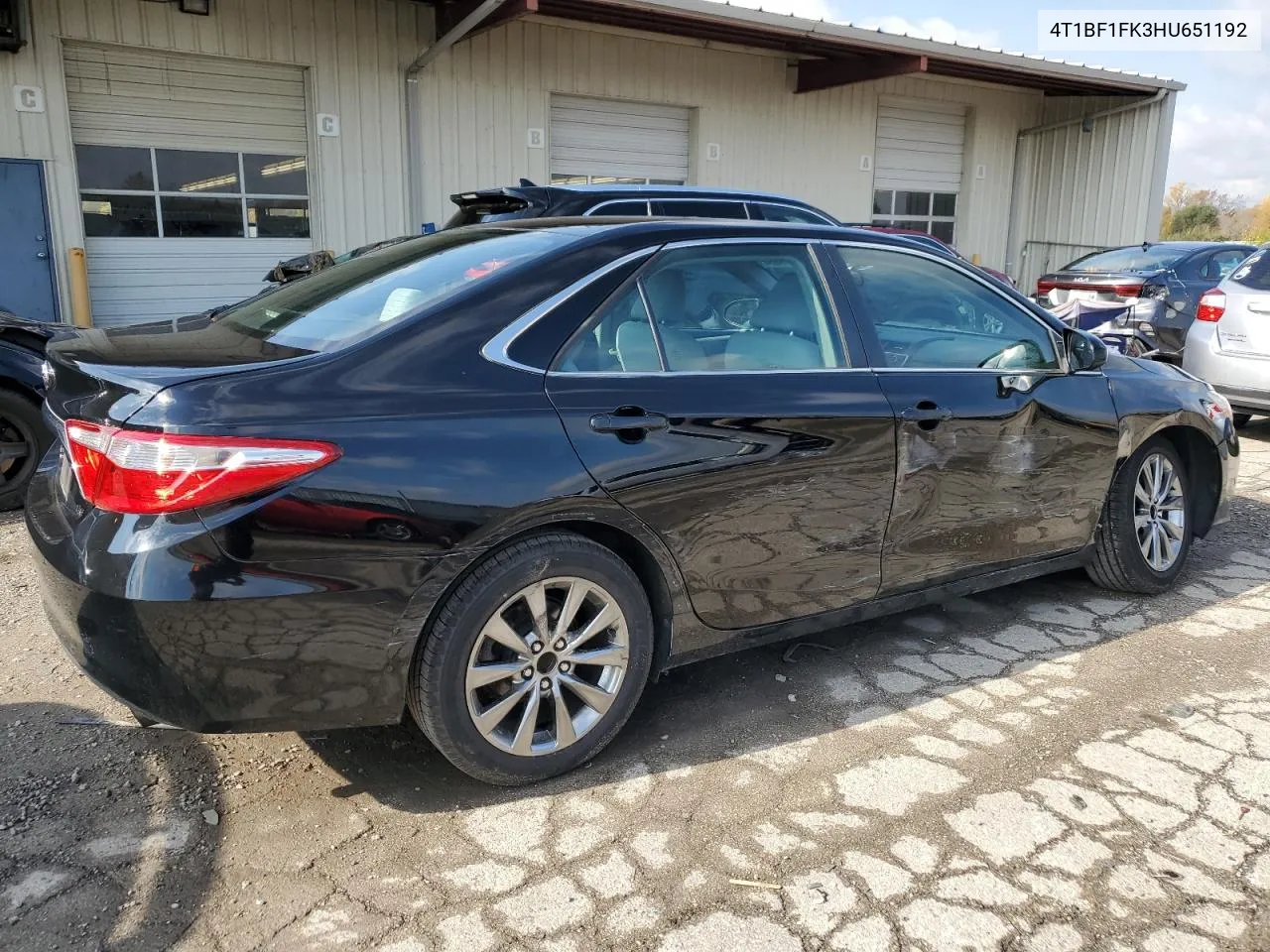 2017 Toyota Camry Le VIN: 4T1BF1FK3HU651192 Lot: 77878864