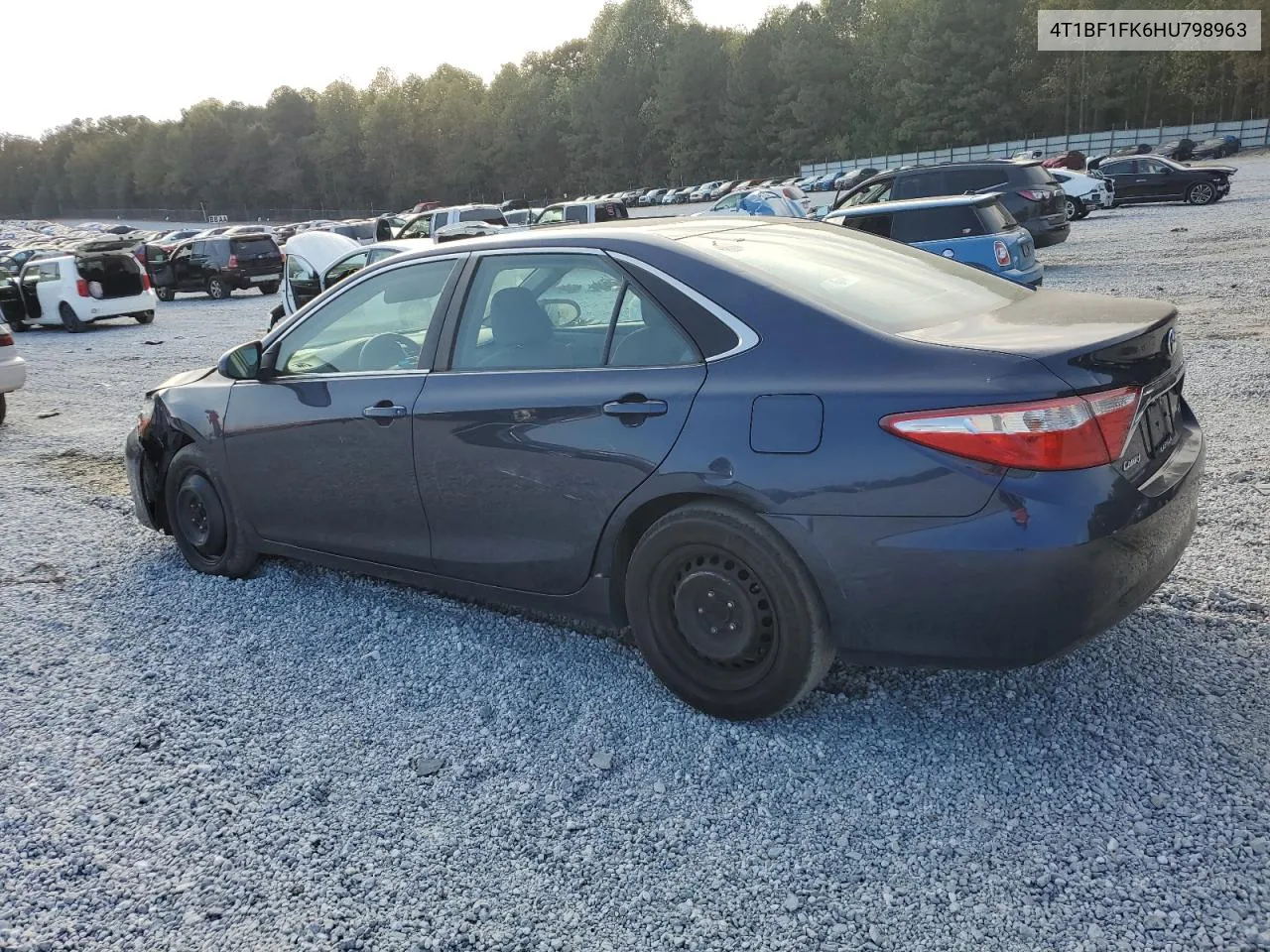 2017 Toyota Camry Le VIN: 4T1BF1FK6HU798963 Lot: 77910604