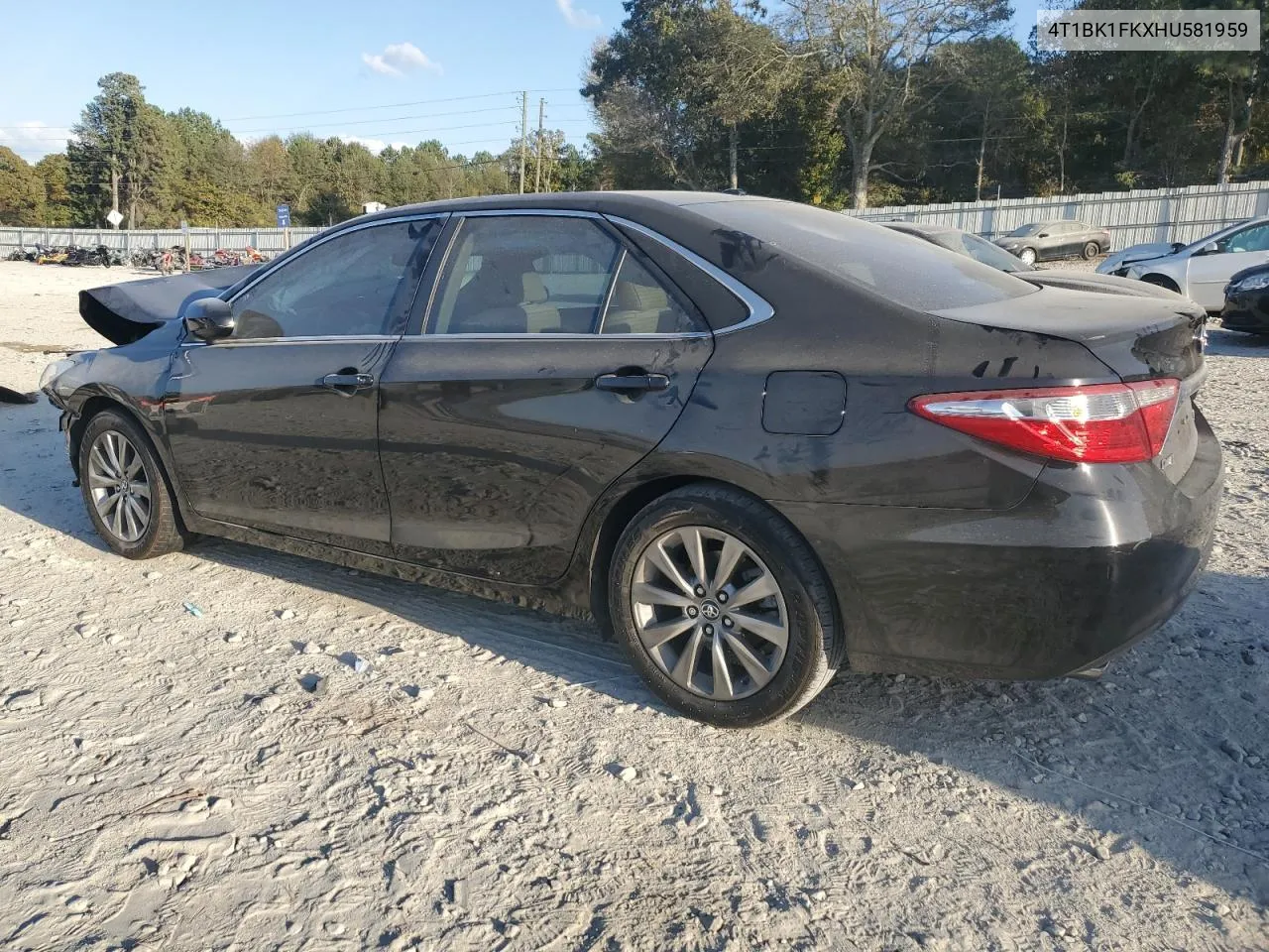 2017 Toyota Camry Xse VIN: 4T1BK1FKXHU581959 Lot: 78047044