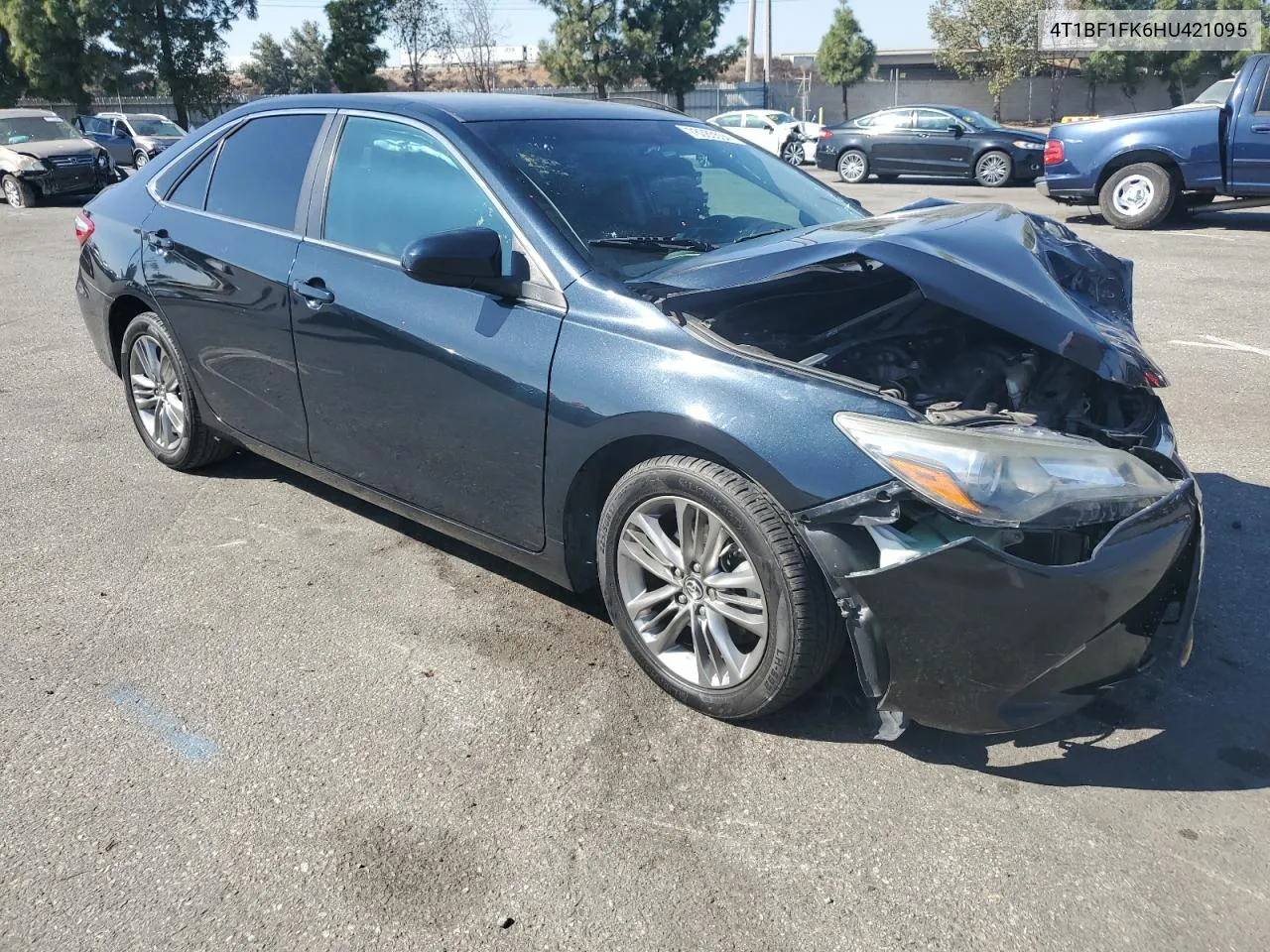 2017 Toyota Camry Le VIN: 4T1BF1FK6HU421095 Lot: 78085594