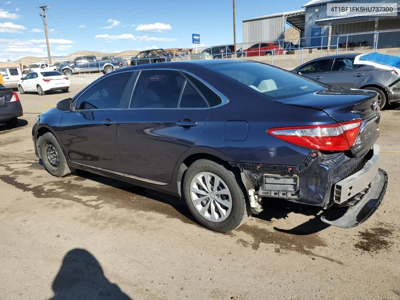 2017 Toyota Camry Le VIN: 4T1BF1FK5HU737300 Lot: 78097704