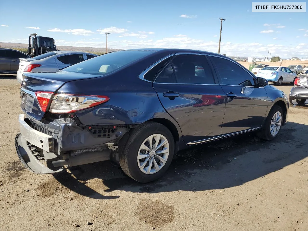 2017 Toyota Camry Le VIN: 4T1BF1FK5HU737300 Lot: 78097704