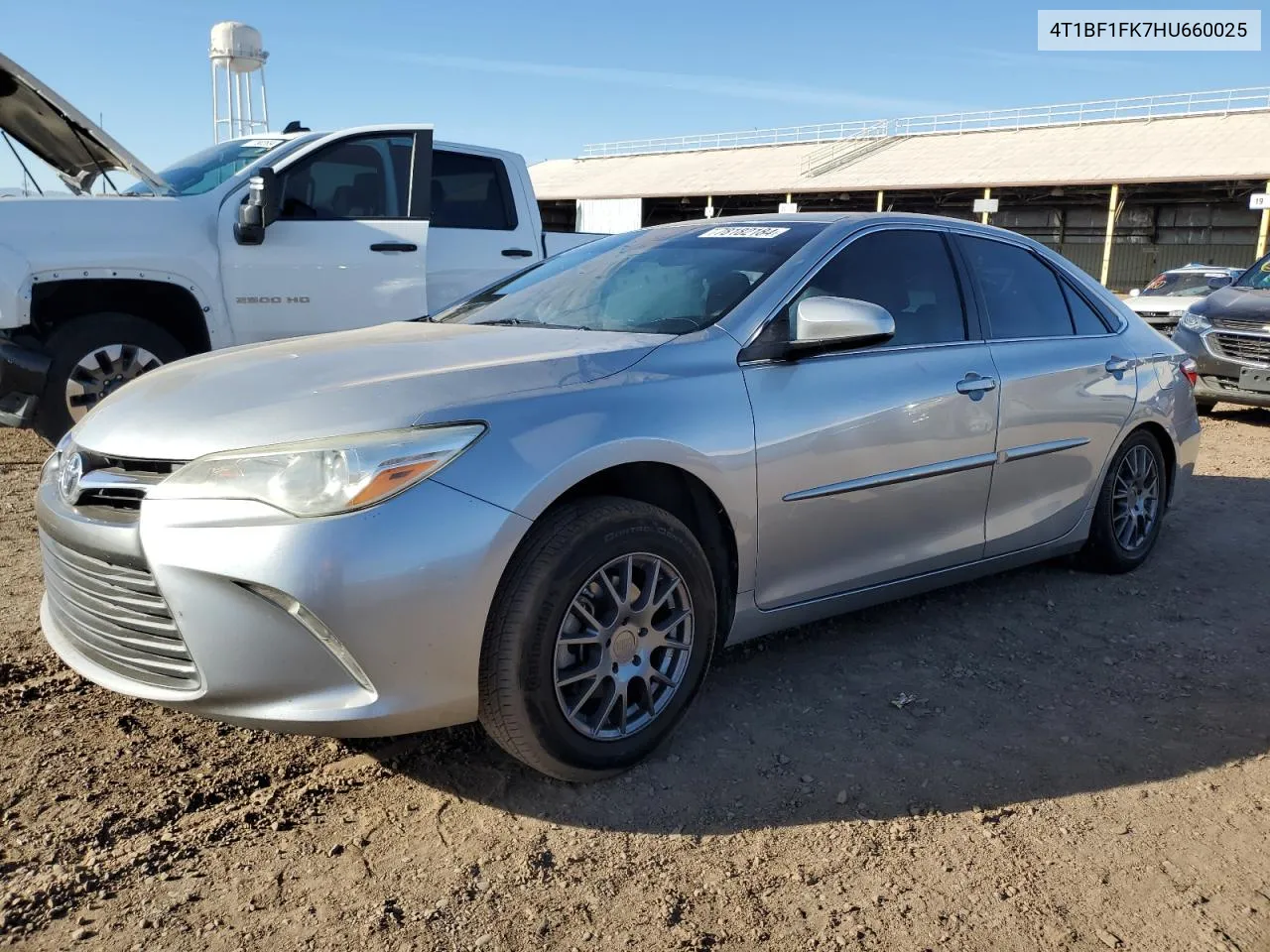 2017 Toyota Camry Le VIN: 4T1BF1FK7HU660025 Lot: 78182184