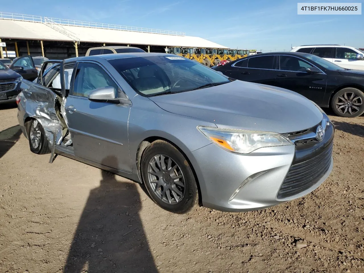 2017 Toyota Camry Le VIN: 4T1BF1FK7HU660025 Lot: 78182184