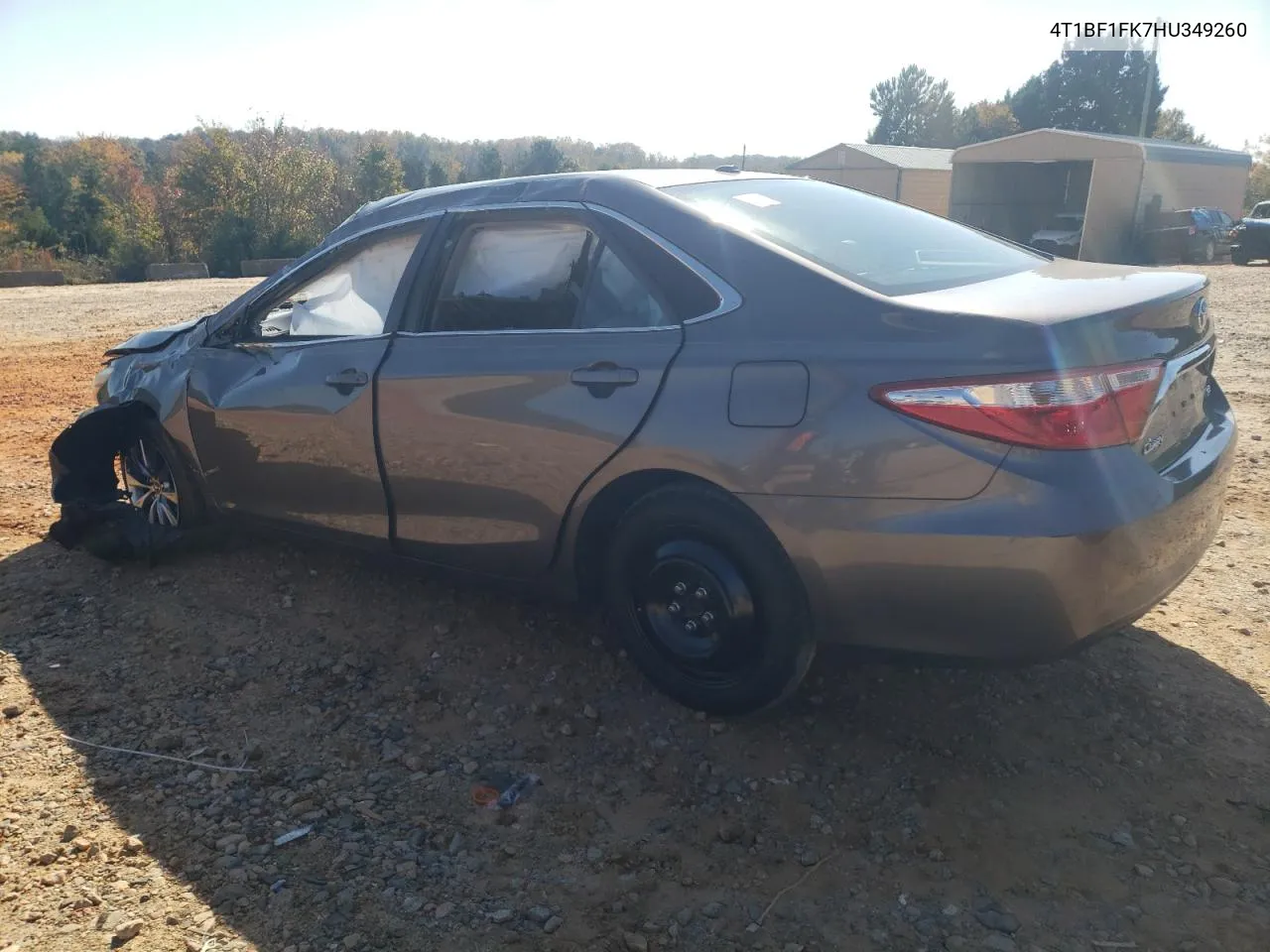 2017 Toyota Camry Le VIN: 4T1BF1FK7HU349260 Lot: 78208184