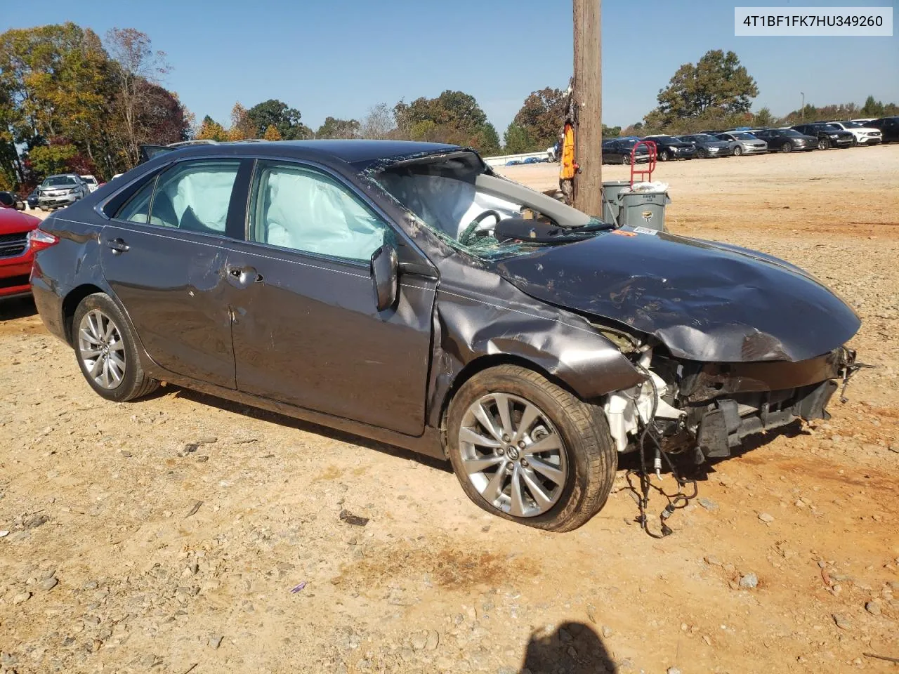 2017 Toyota Camry Le VIN: 4T1BF1FK7HU349260 Lot: 78208184